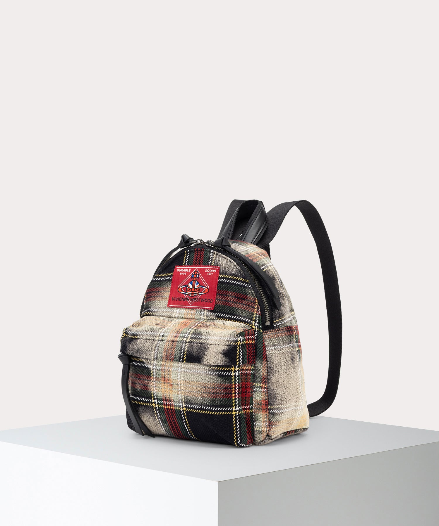 BLEACHED TARTAN GEORGE リュックS(CHELSEA TARTAN)（メンズ