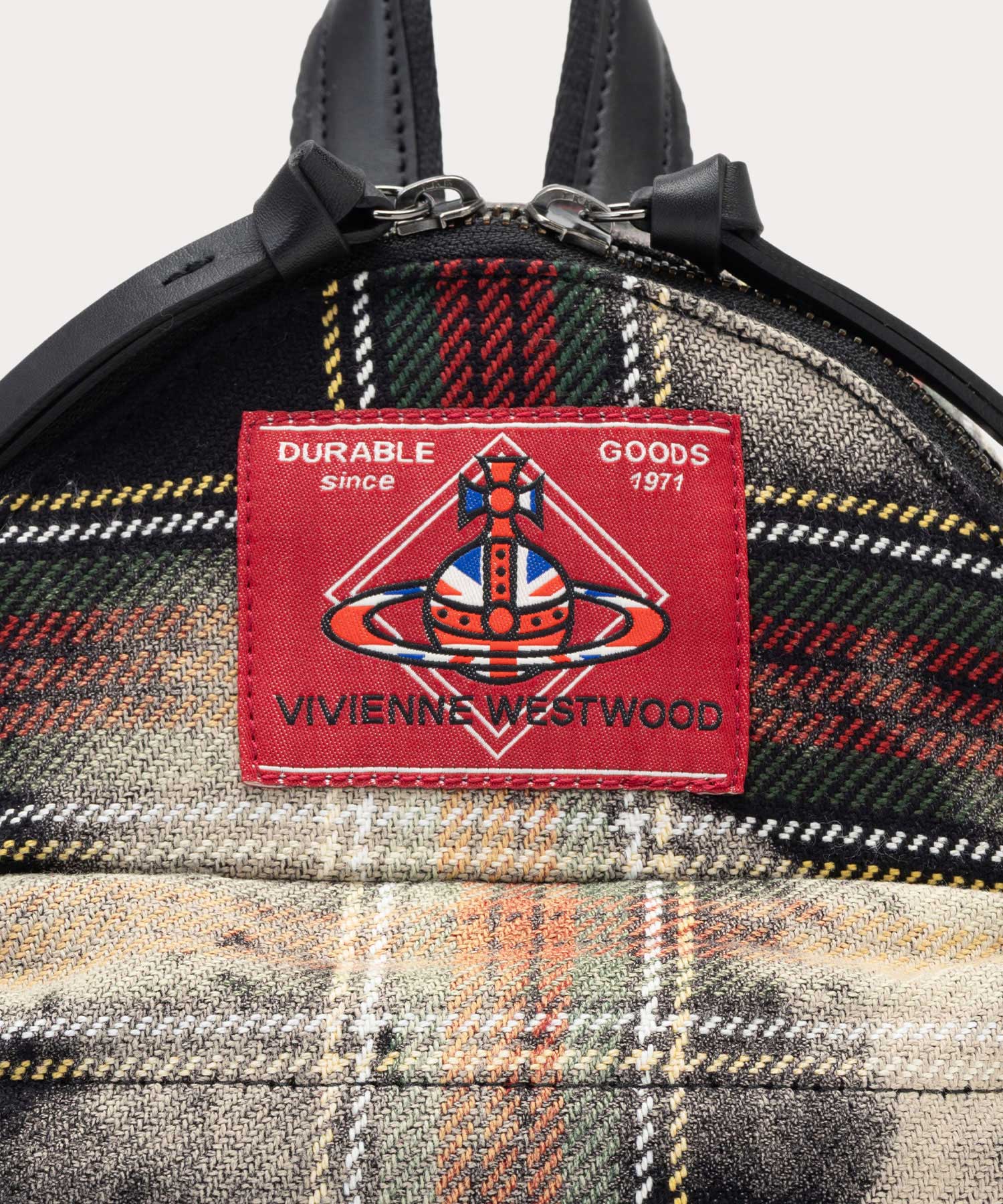 BLEACHED TARTAN GEORGE リュックS(CHELSEA TARTAN)（メンズ