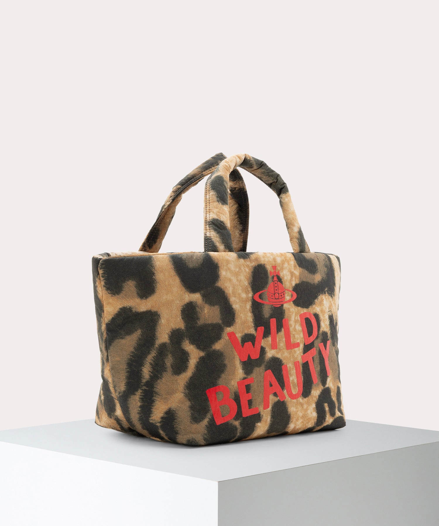 PRINTED PADDED NYLON MAUDトートバッグM