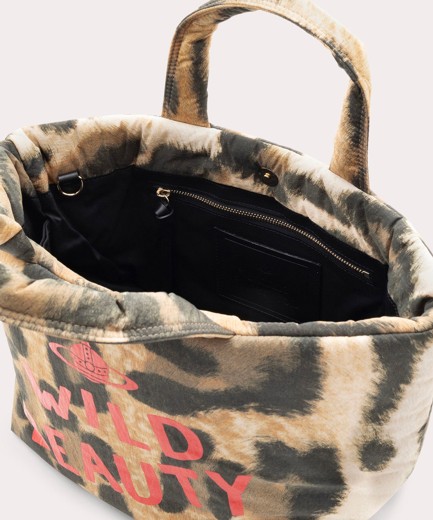 PRINTED PADDED NYLON MAUDトートバッグM