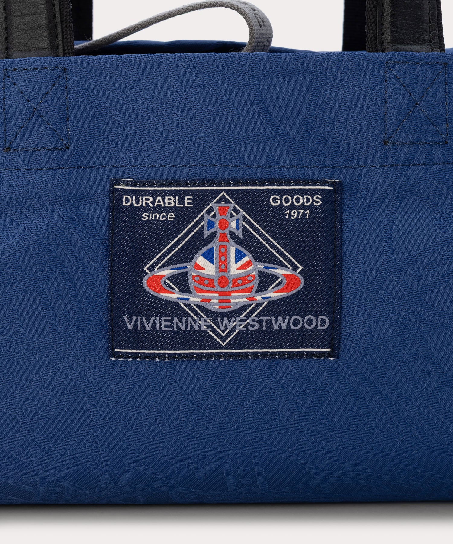 TANGLED ORB JACQUARD CYLINDER ショルダーバッグ(ブルー)（メンズ