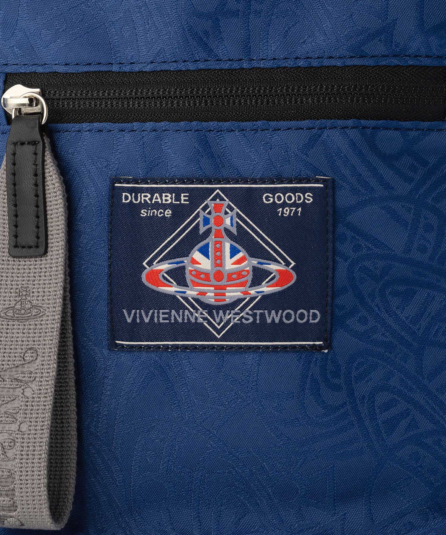 TANGLED ORB JACQUARD ショルダーバッグ(ブルー)（メンズ