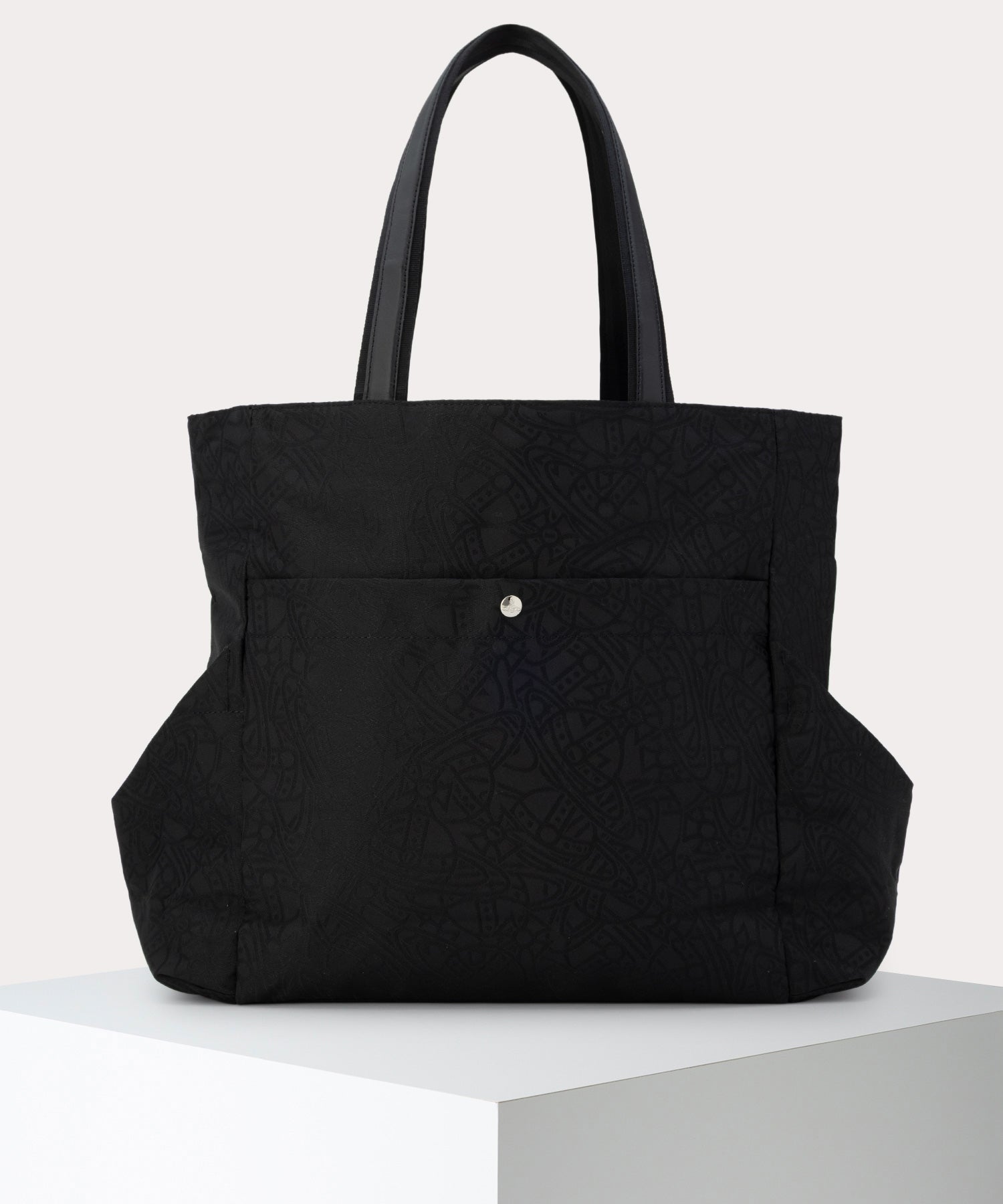 TANGLED ORB JACQUARDトートバッグM(ブラック)（メンズ）（1320961024