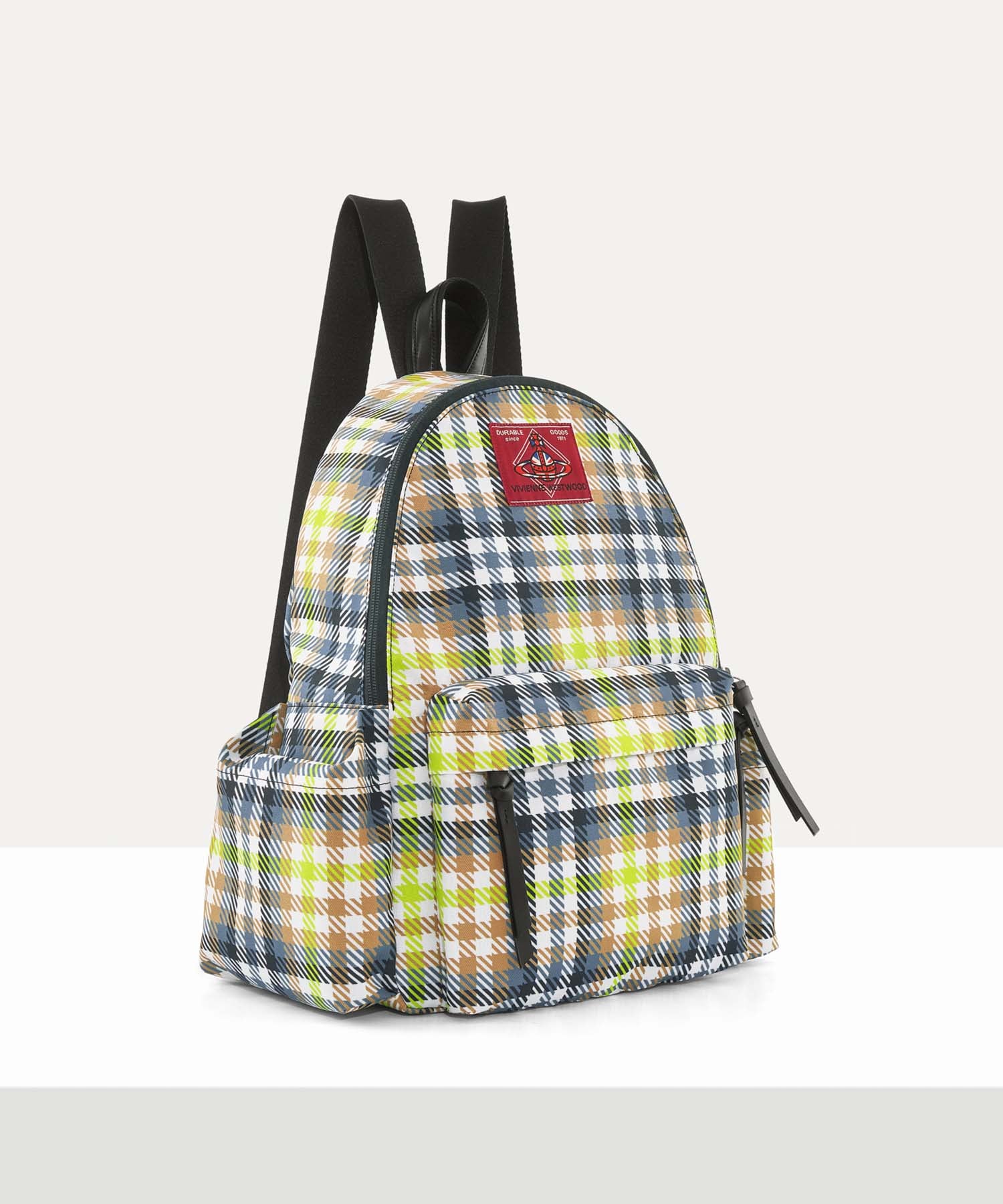 NYLON TARTAN GEORGE リュックM(イエロー系)（メンズ）（1320961061