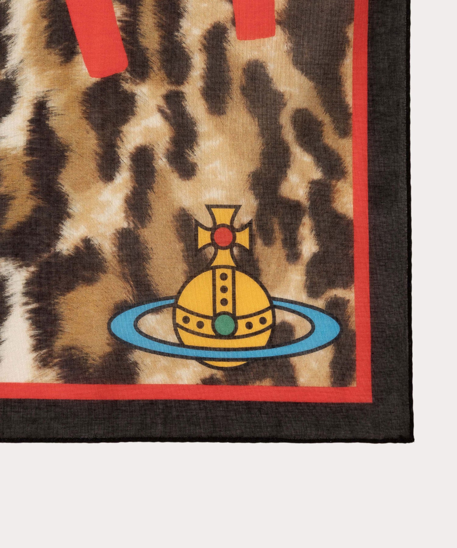 GIANT LEOPARD ハンカチーフ(ブラウン系)（メンズ）（1344952005