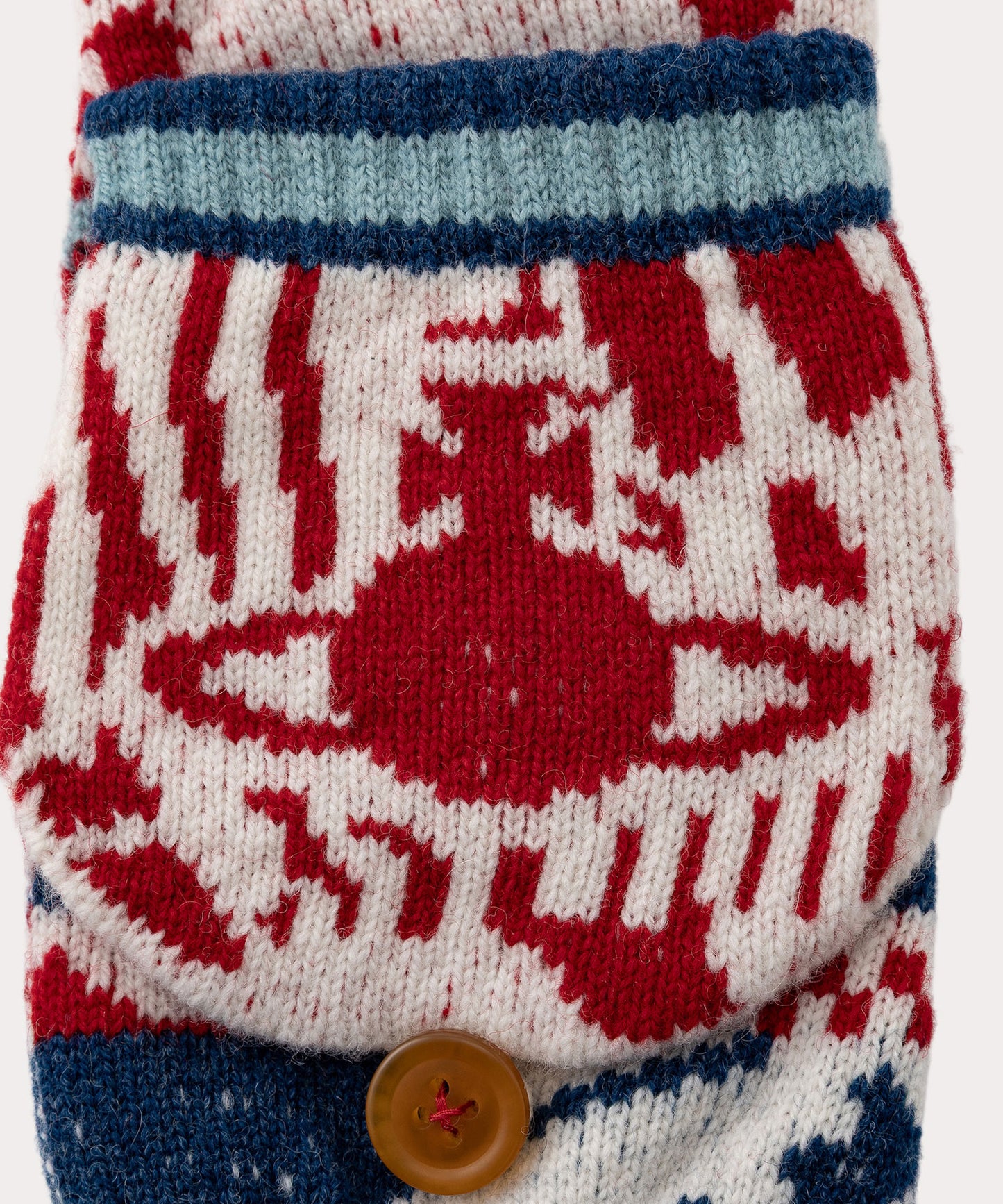 FAIR ISLE フィンガーレスグローブ