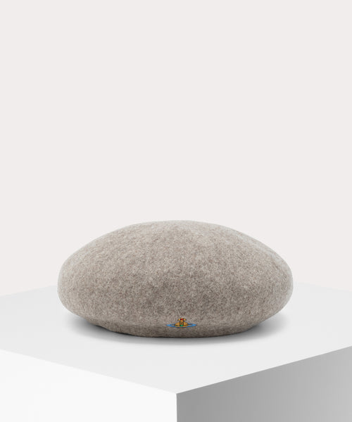 ワンポイントORB ベレー(ベージュ)（メンズ）（1344952013）｜帽子