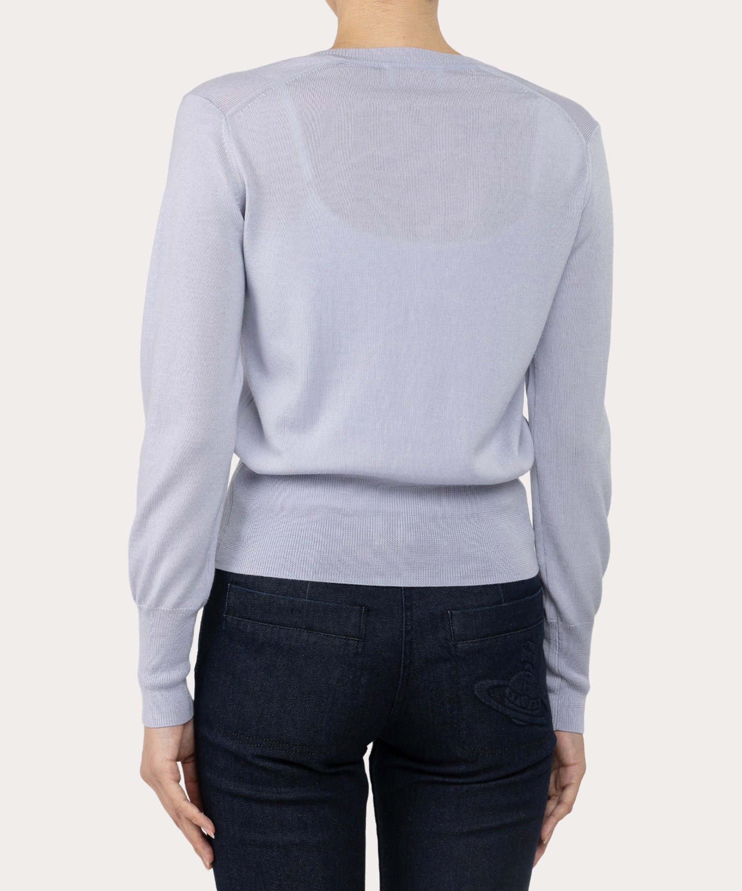 Vivienne Westwood グレー カーディガン ヘビー裏毛ドームORB カーディガン(グレー系)（レディース