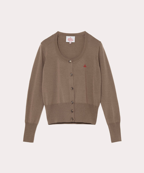 LEONARD✨トリム　ウールジャケット　毛　カーディガン　ベージュブラウン 三越伊勢丹 | THOM BROWNE/トムブラウン_women 通販 | メリノ