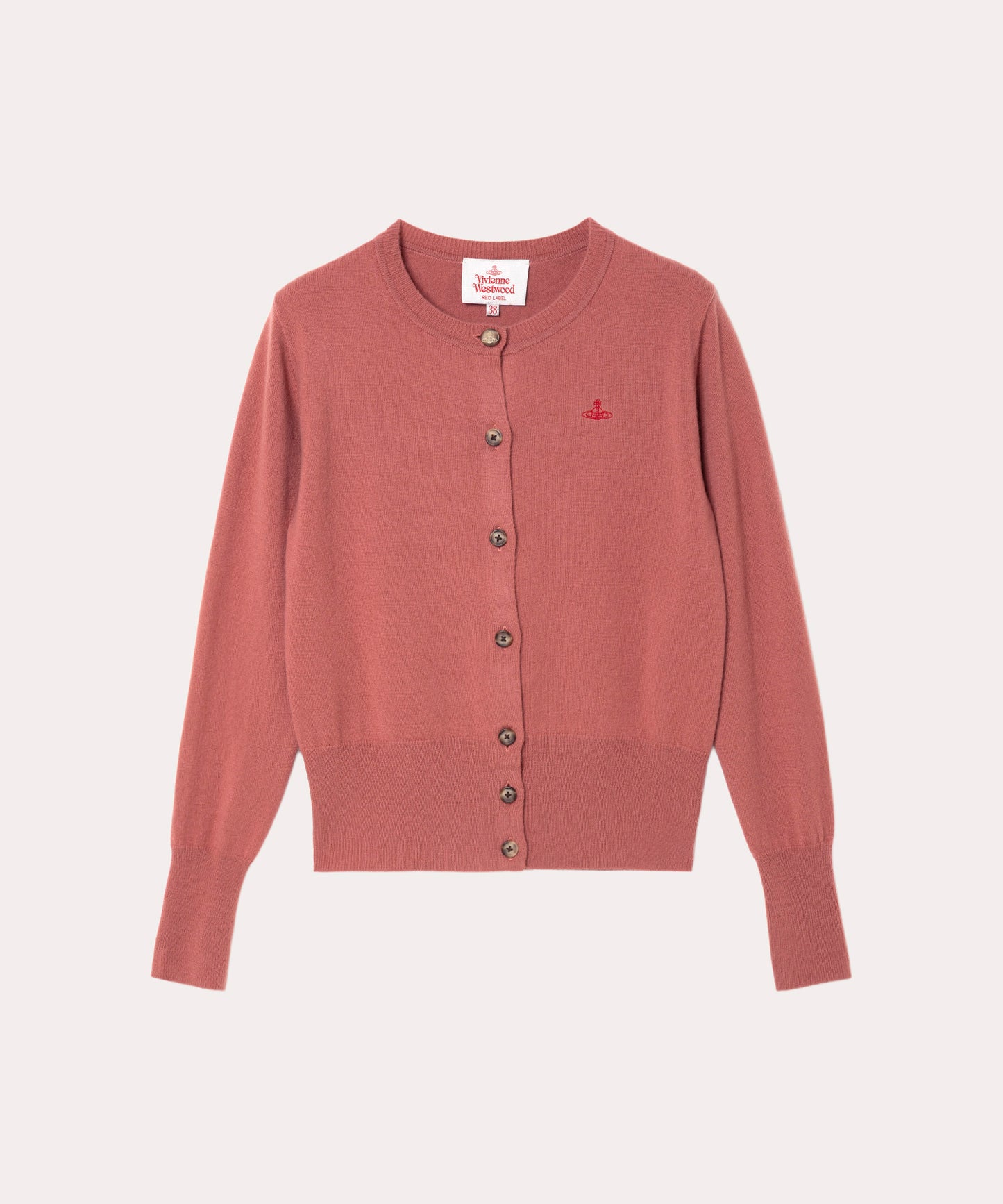 ウーレンベーシック クルーネックカーディガン