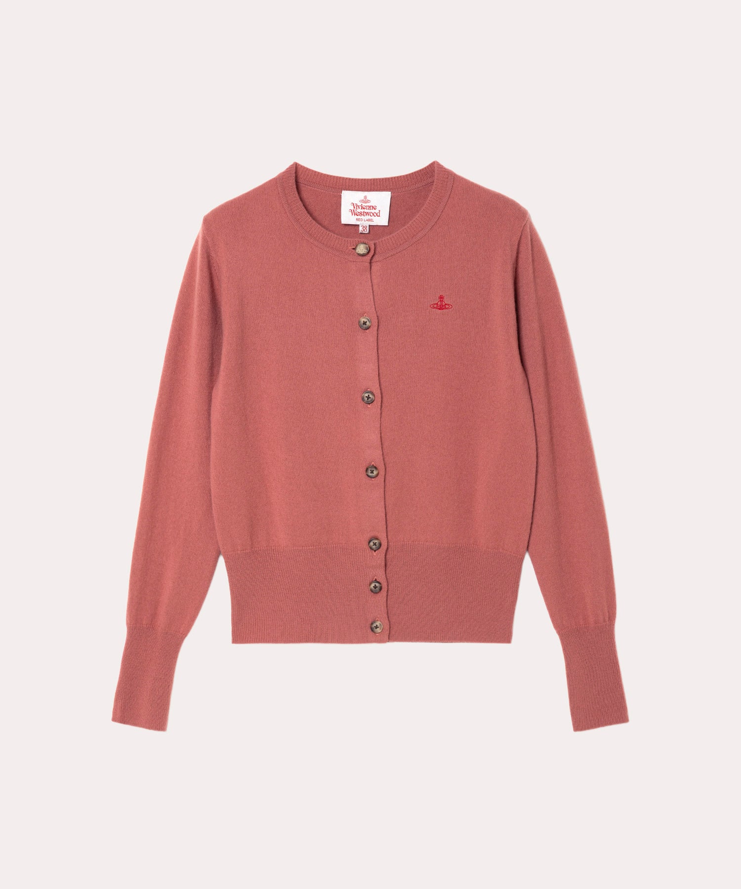 ウーレンベーシック クルーネックカーディガン