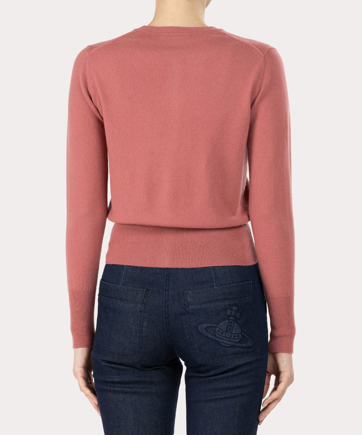 ウーレンベーシック クルーネックカーディガン