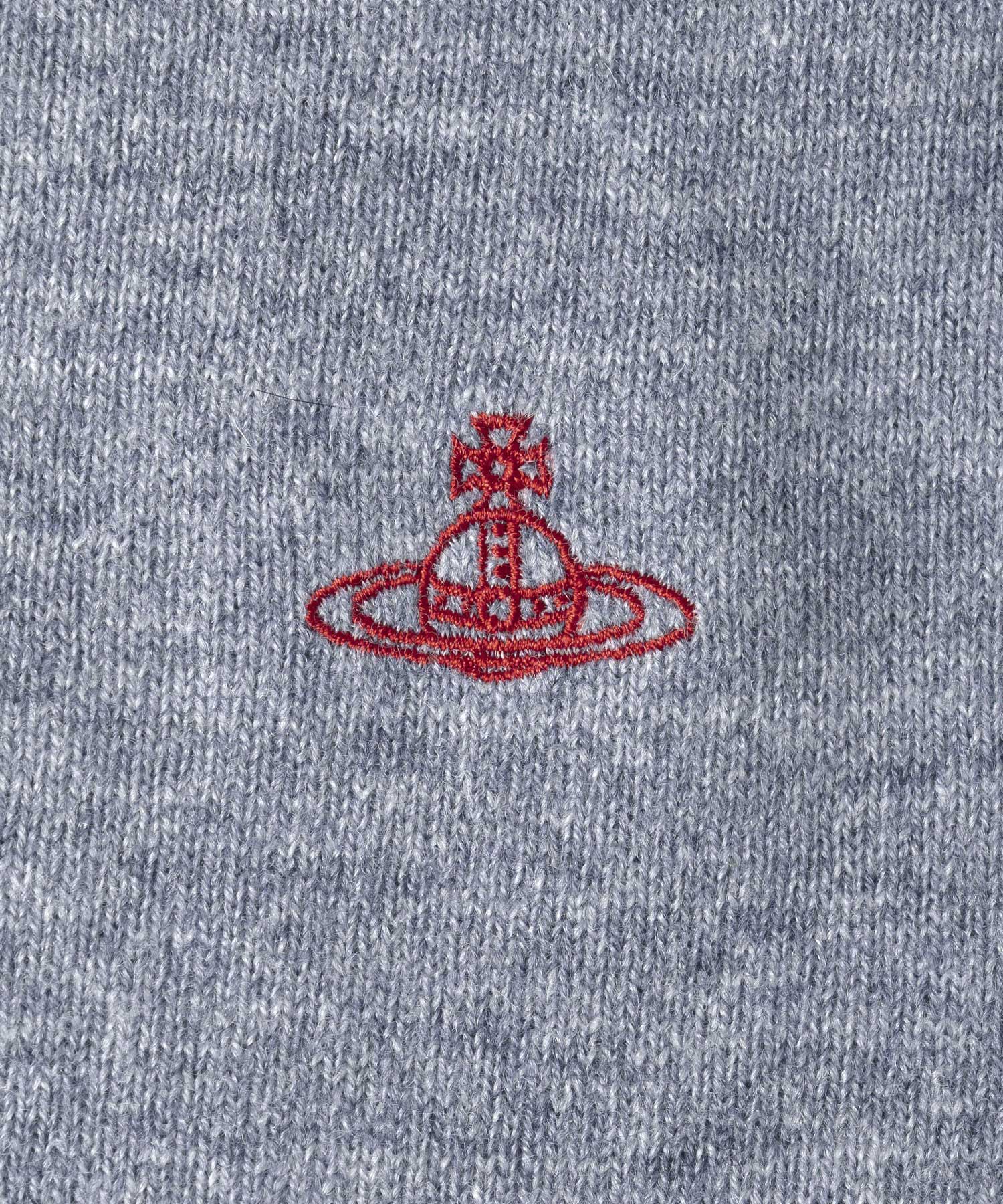 ウーレンベーシック Vネックニット(グレー)（レディース）（1612152018