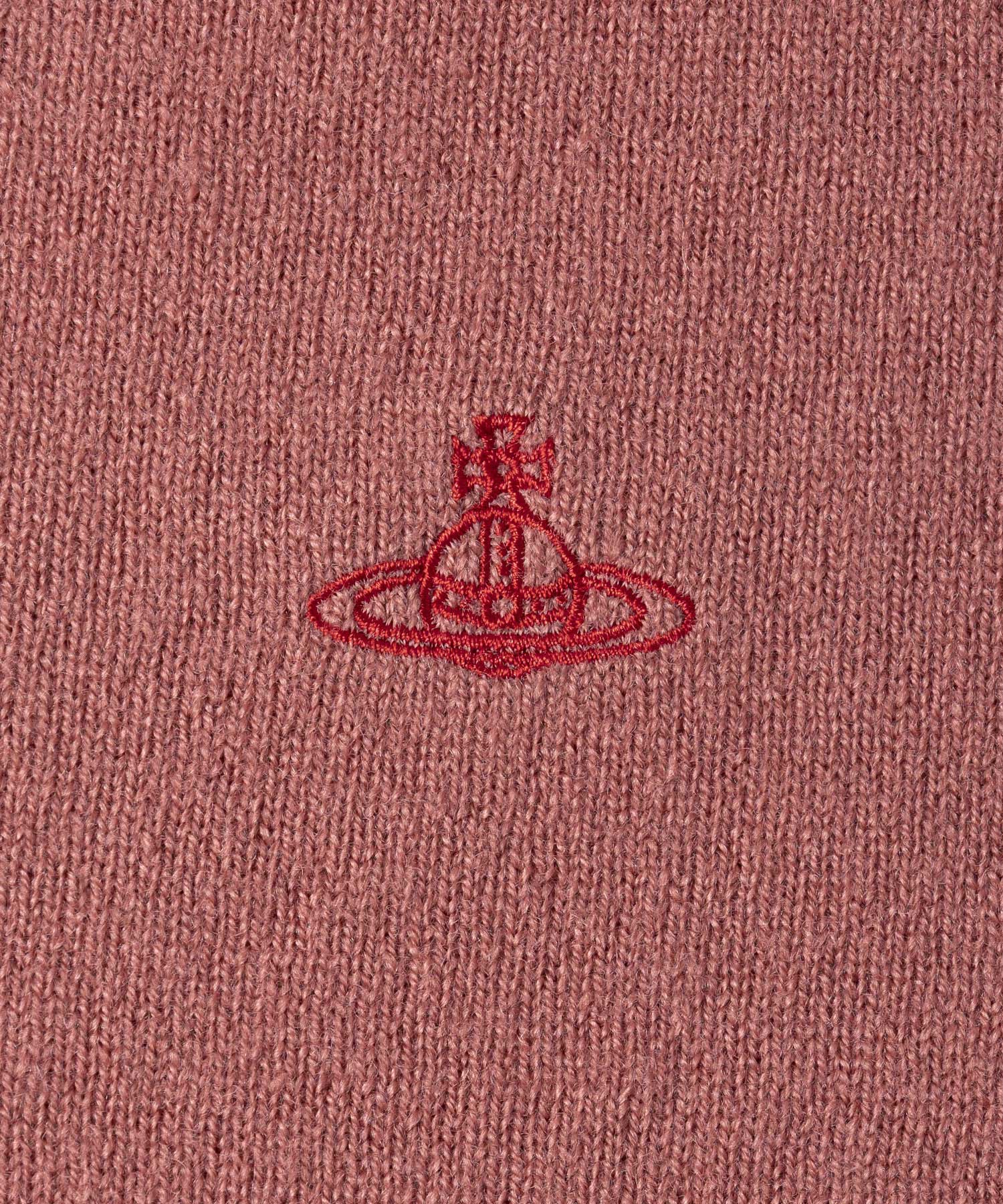 ウーレンベーシック Vネックニット(レッド)（レディース）（1612152018