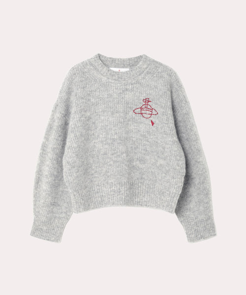 vivienne westwood ニット ヘアリーニット プルオーバー(グレー)（レディース）（1612152024