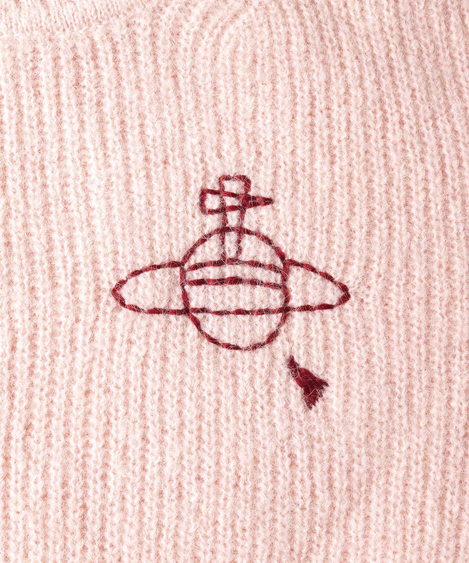 ヘアリーニット プルオーバー(ピンク)（レディース）（1612152024