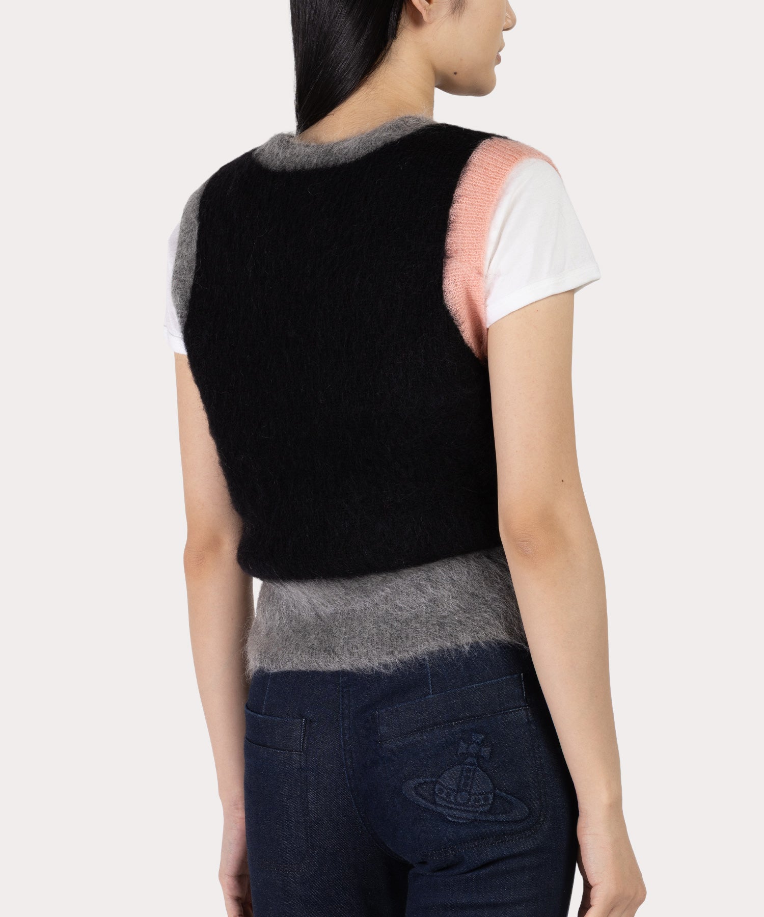 新品 Vivienne Westwood RED LABEL ニット ベスト ヴィヴィアン ウエストウッド レッドレーベル ニットベスト M