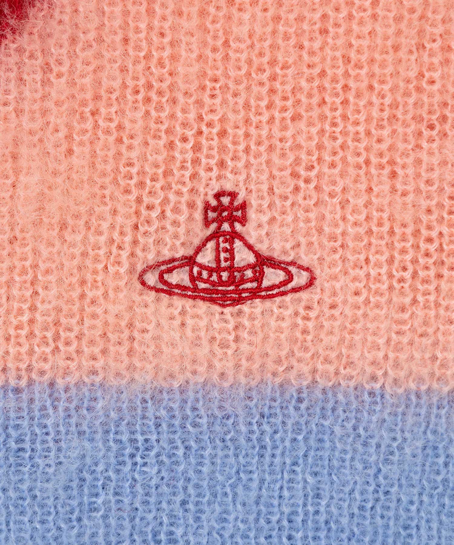 ハートインターシャ ニットベスト(ピンク)（レディース）（1612152033