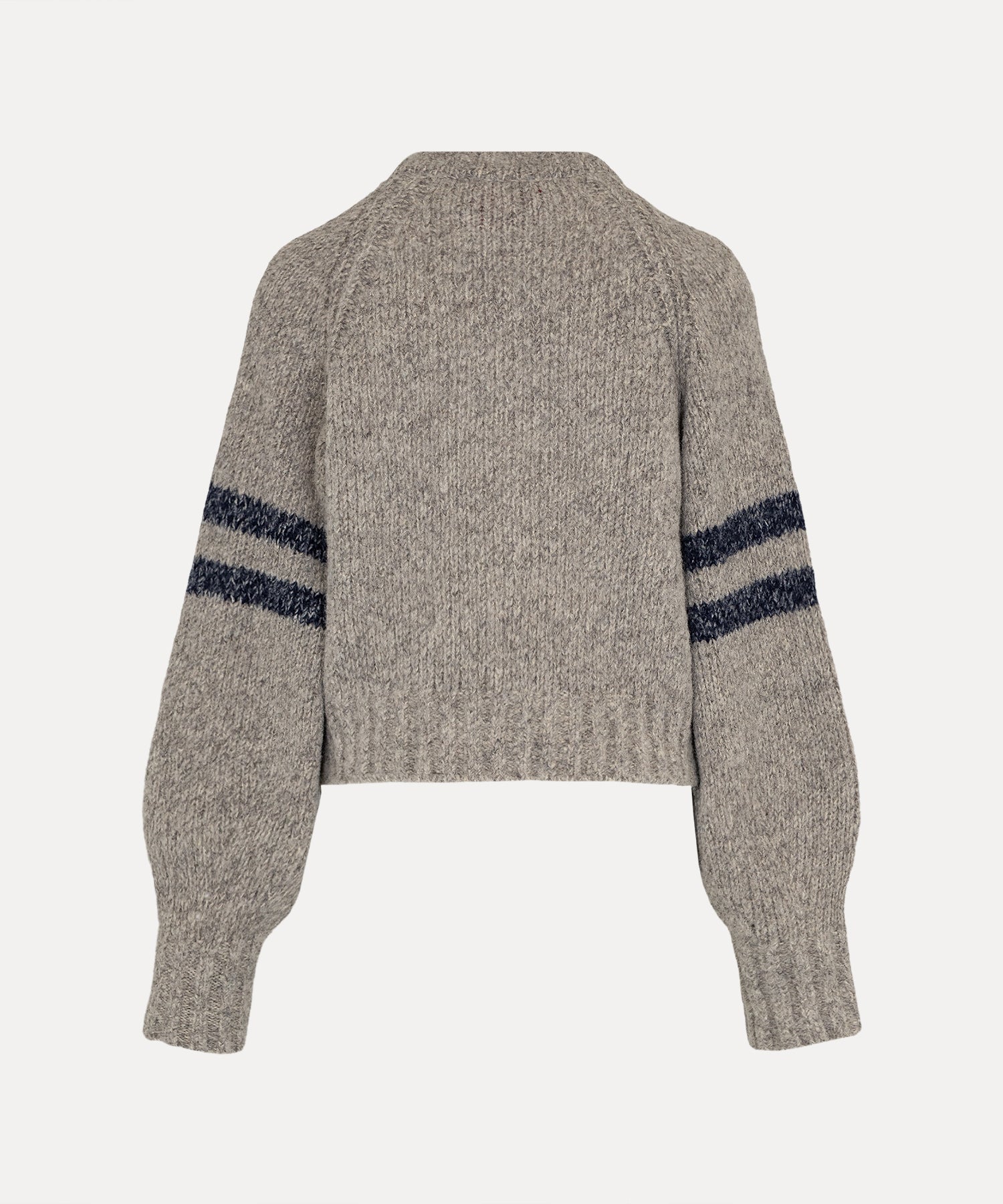 フラッフィーニット ラグランスリーブトップ(ベージュ)（レディース