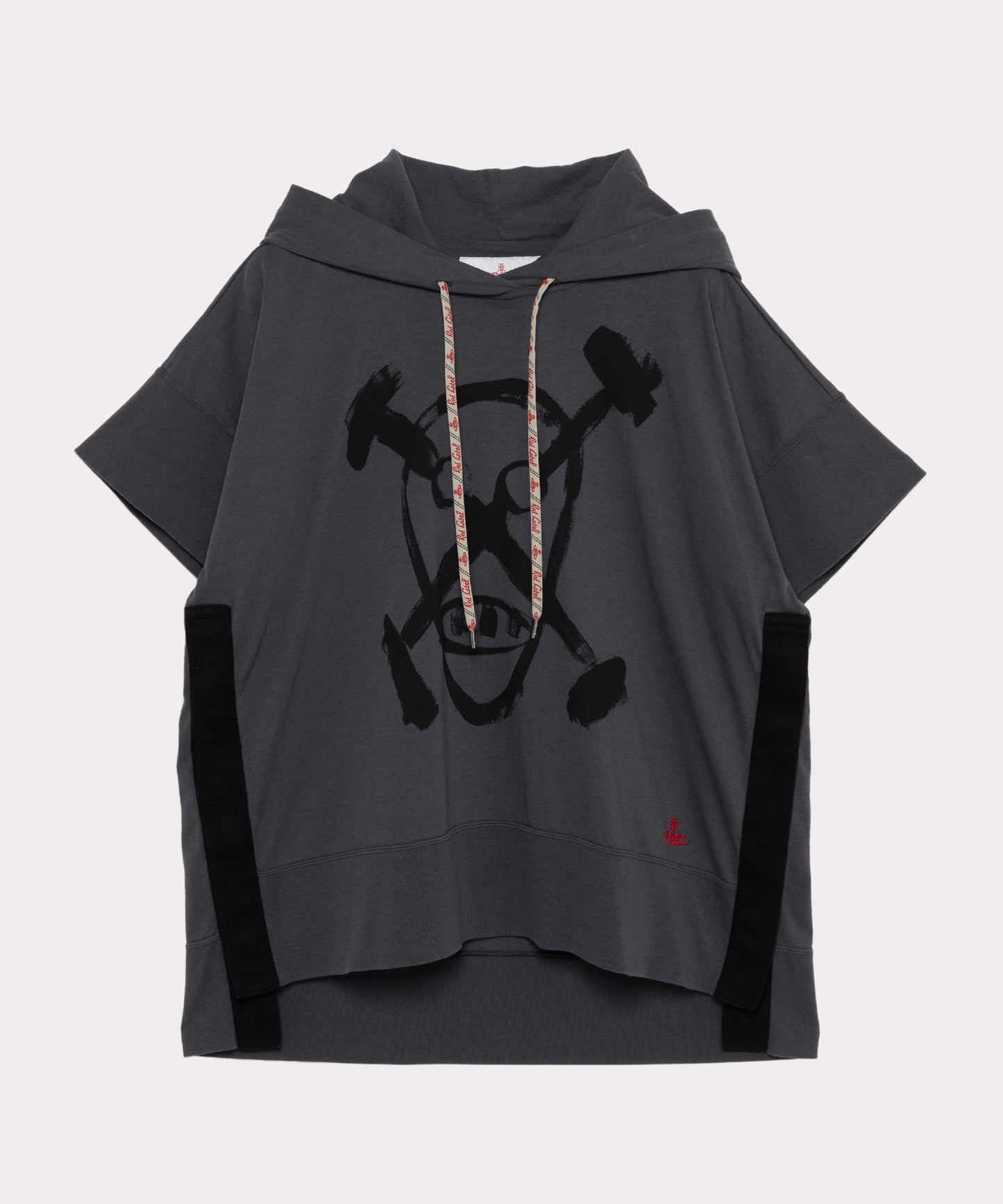 SKULL スリットフーディー