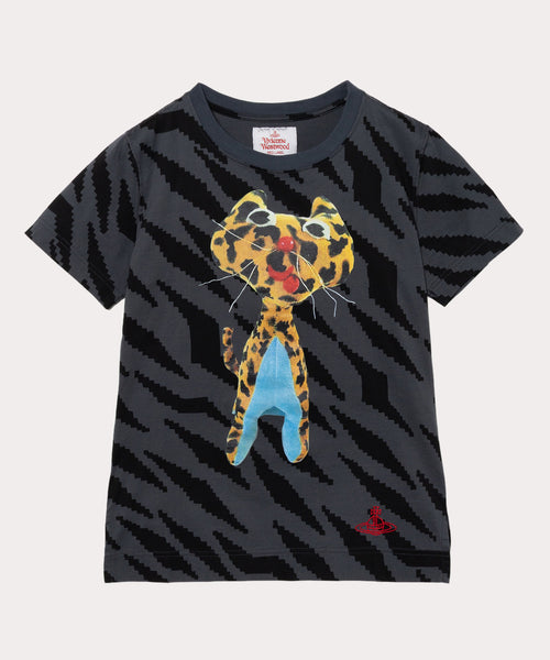 CHARLIE THE CHEETAH タイガーストライプ ビッグマンTシャツ CHARLIE THE CHEETAH タイガーストライプ ビッグマンTシャツ
