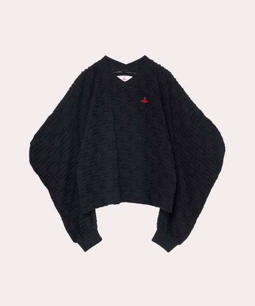 スラッシュタック ラグラントップ(ブラック)（レディース