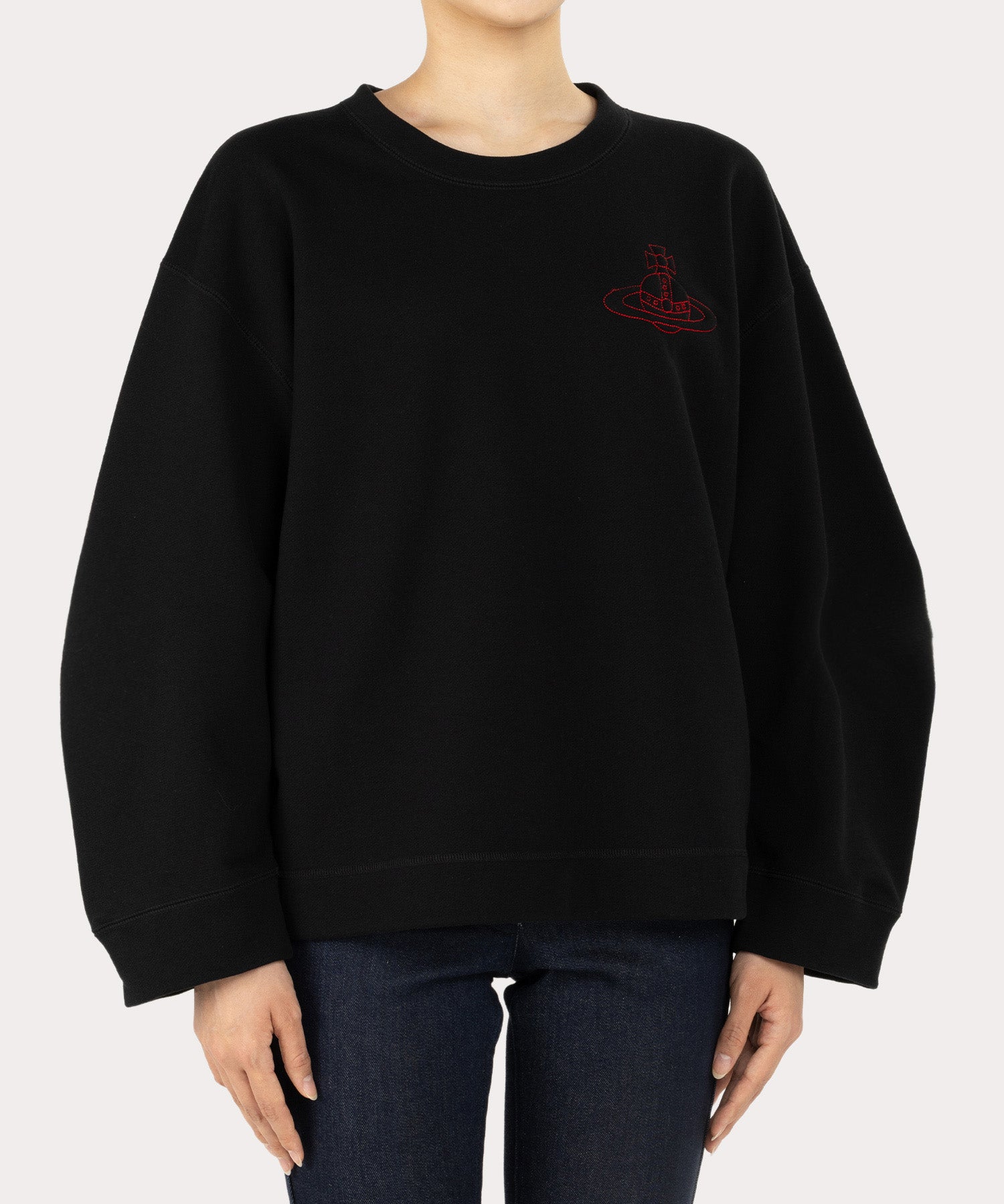 ヘビー裏毛ドーム ORBトップ(ブラック)（レディース）（1612352011）(T