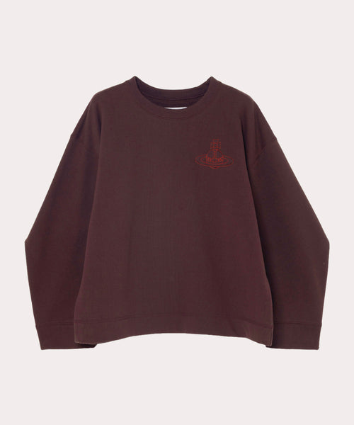 ヘビー裏毛ドーム ORBトップ(ブラウン系)（レディース）（1612352011