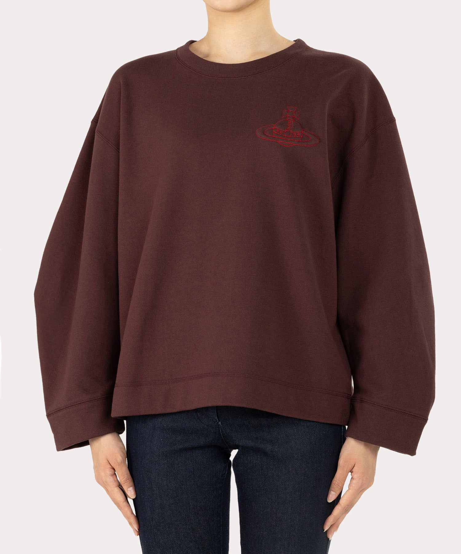 ヘビー裏毛ドーム ORBトップ(ブラウン系)（レディース）（1612352011