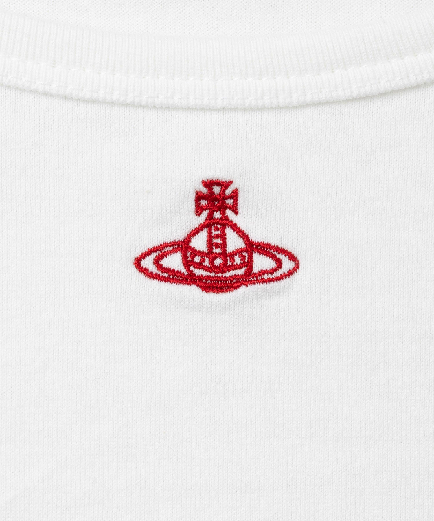 ベーシック ラウンドネック 長袖Tシャツ(ホワイト)（レディース