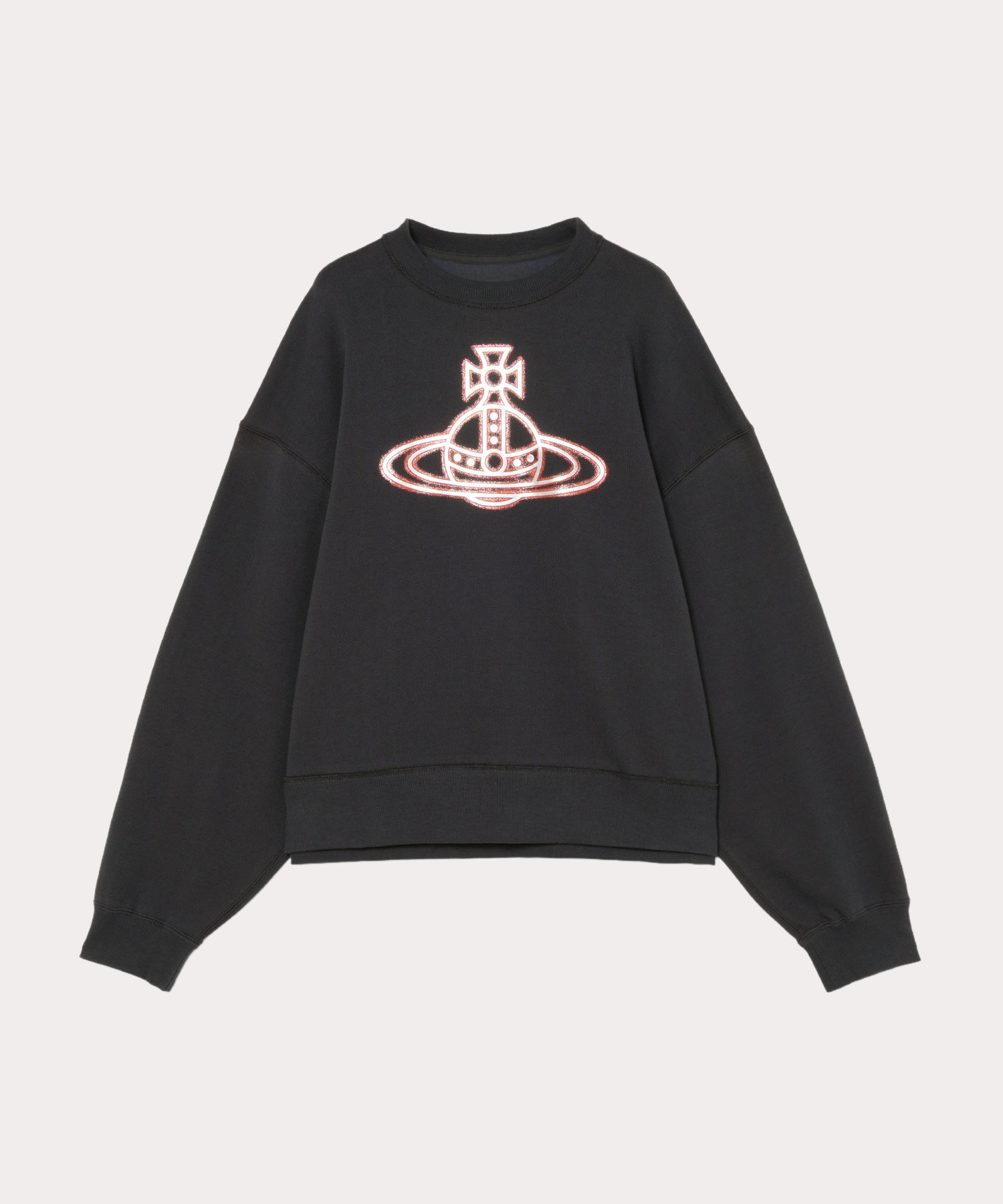 ヴィヴィアンウエストウッド チュニック パーカー ドット オーバサイズ ロゴ刺繍 ヴィヴィアンウエストウッド チュニック パーカー ドット オーバ