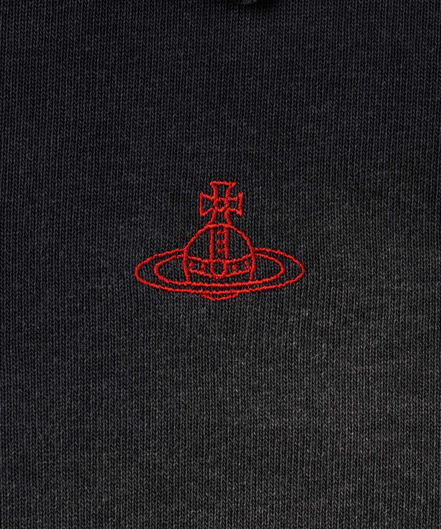 オーガニックBD 天竺ハーフジップトップ(グレー系)（レディース