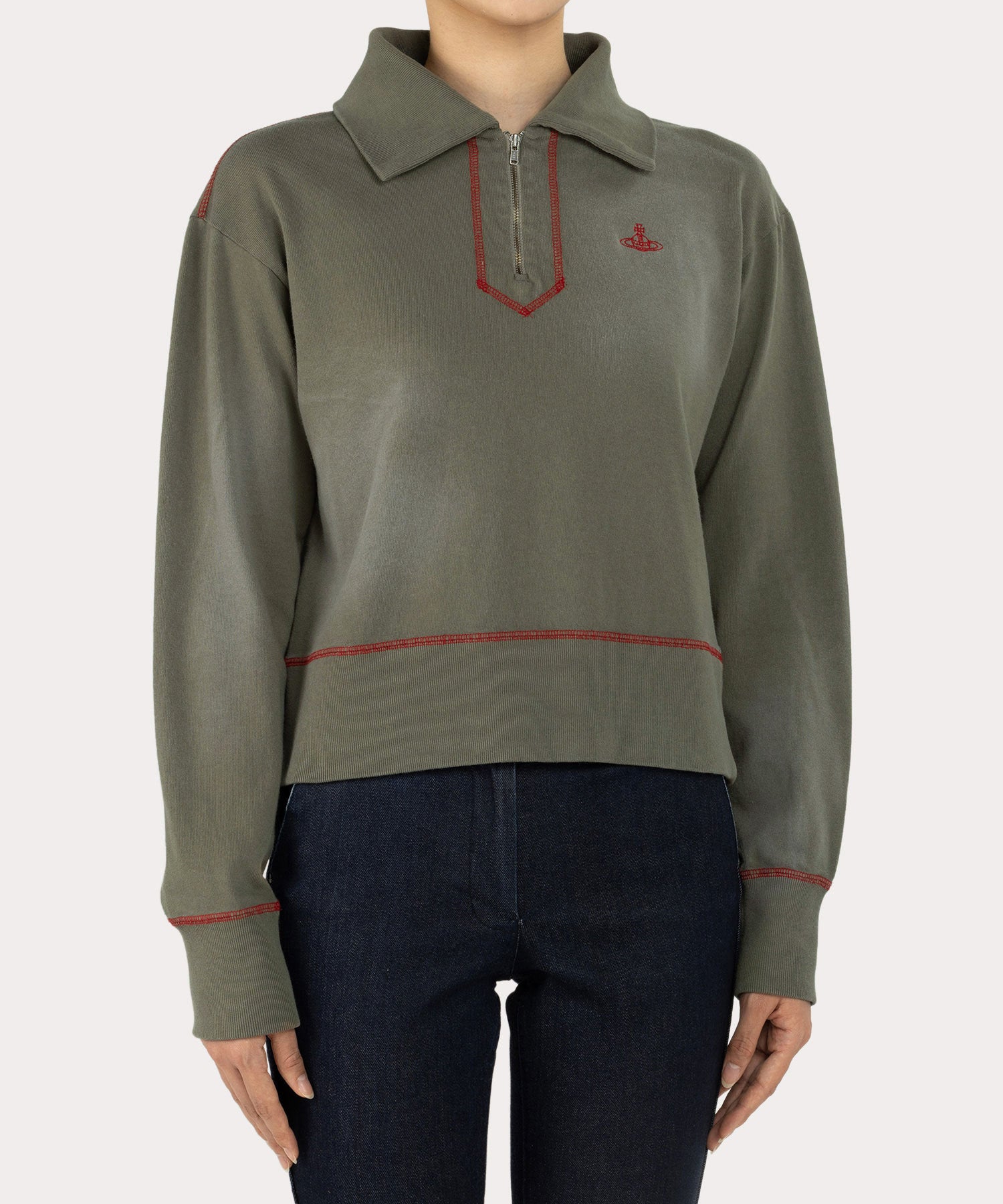 ヴィヴィアンウエストウッド １４／１ＢＤ天竺アシンメトリーフリルトップ ヴィヴィアンウエストウッド 14／1BD天竺アシンメトリー