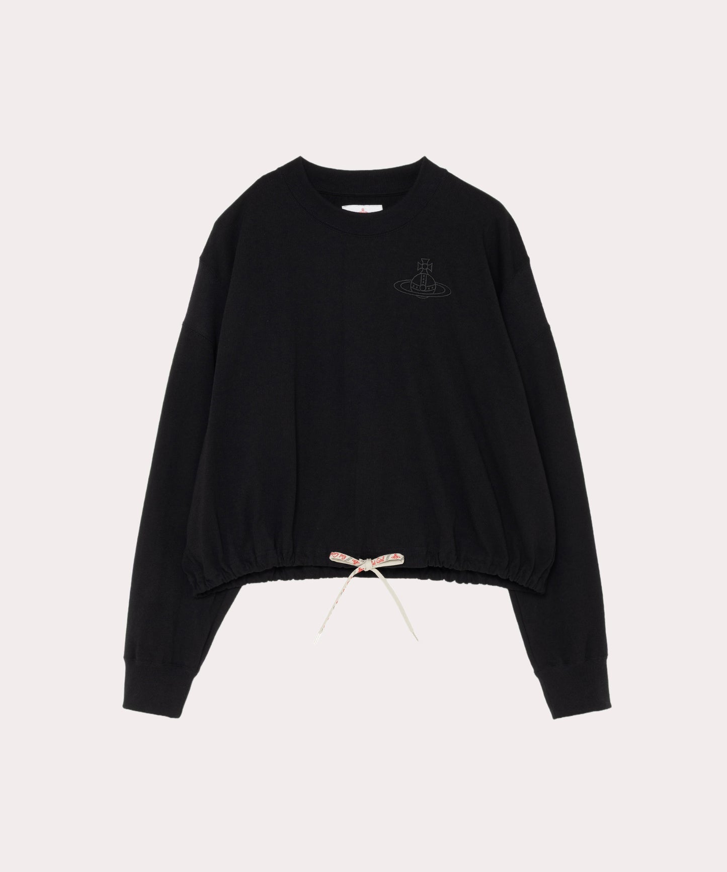 ドローストリング クロップドトップ