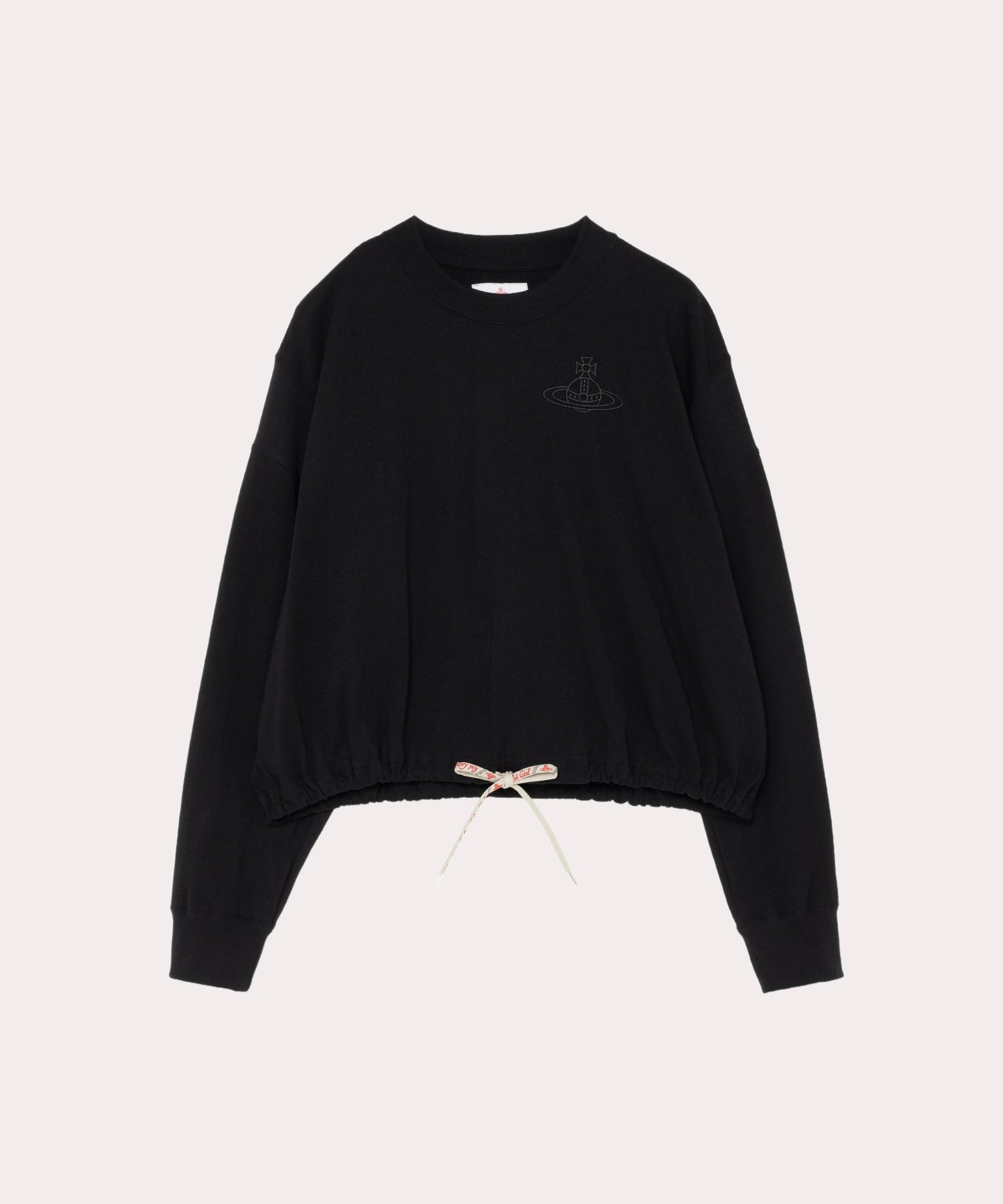 ドローストリング クロップドトップ