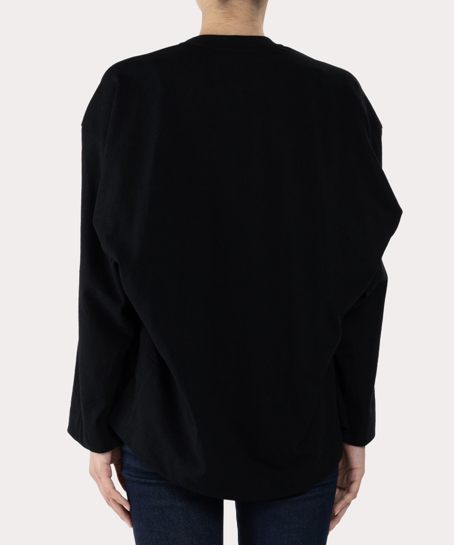 ピロー オーバーサイズトップ(ブラック)（レディース）（1612352024