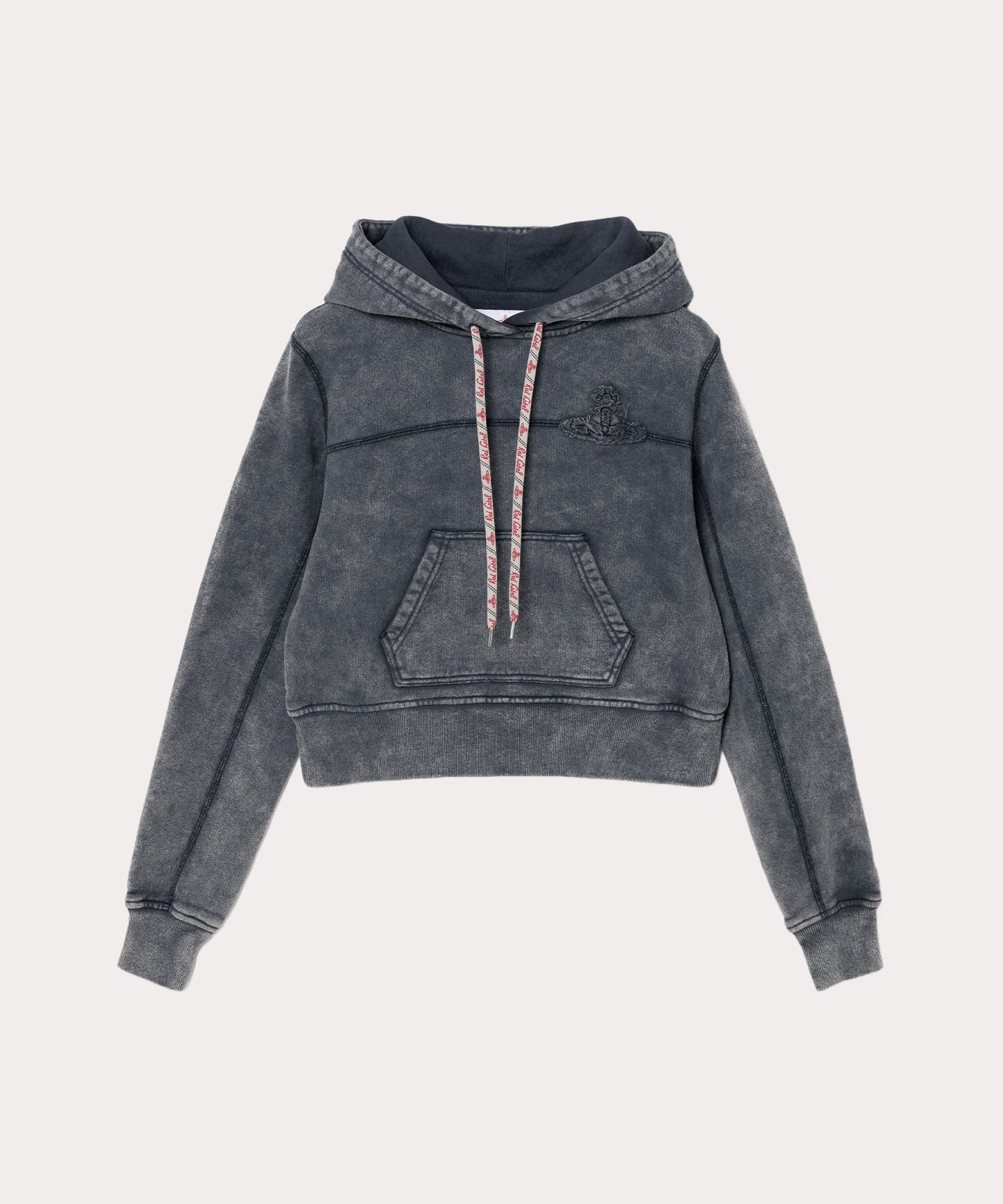 ケミカルウォッシュ コンパクトフーディ