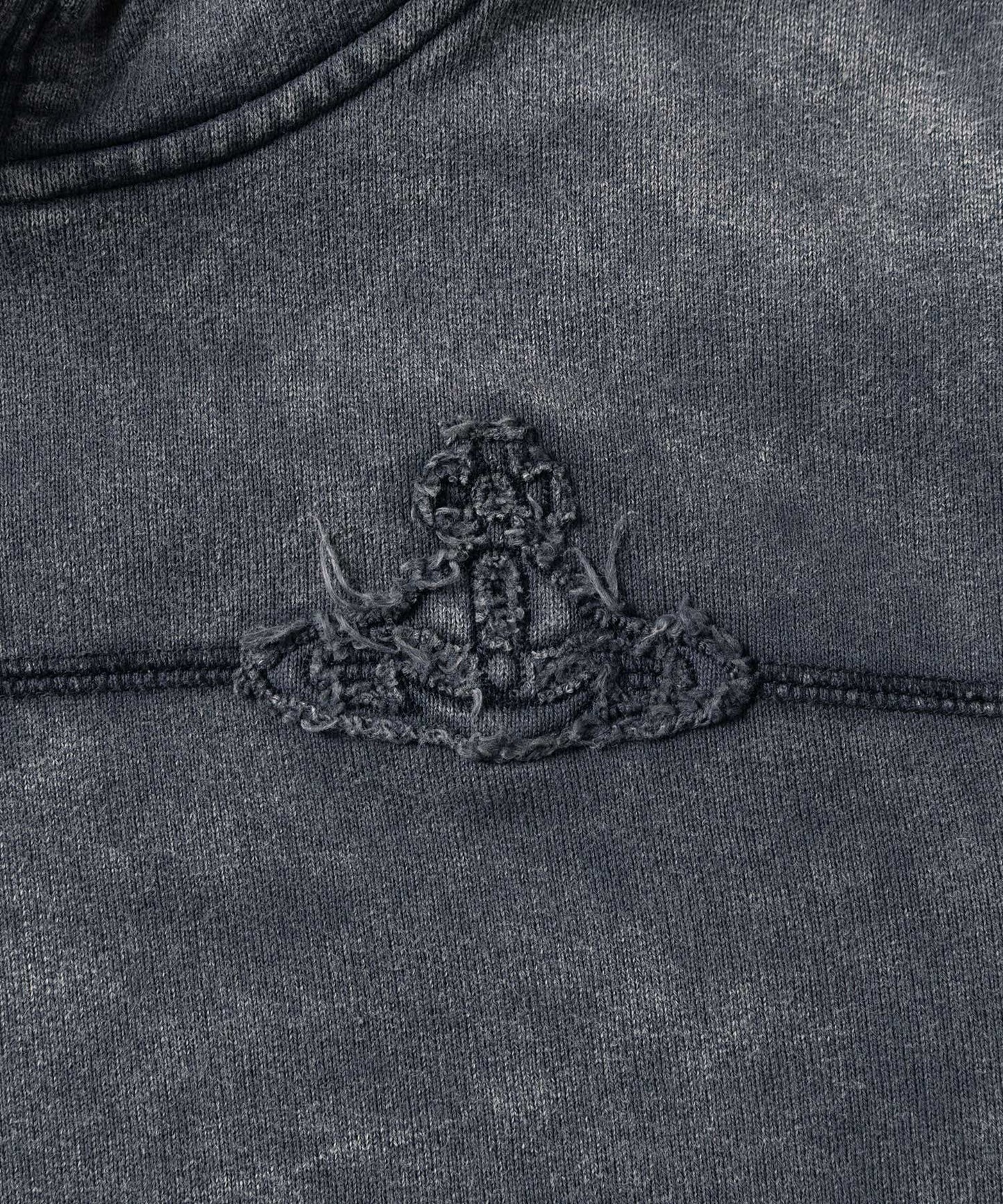 ケミカルウォッシュ コンパクトフーディ