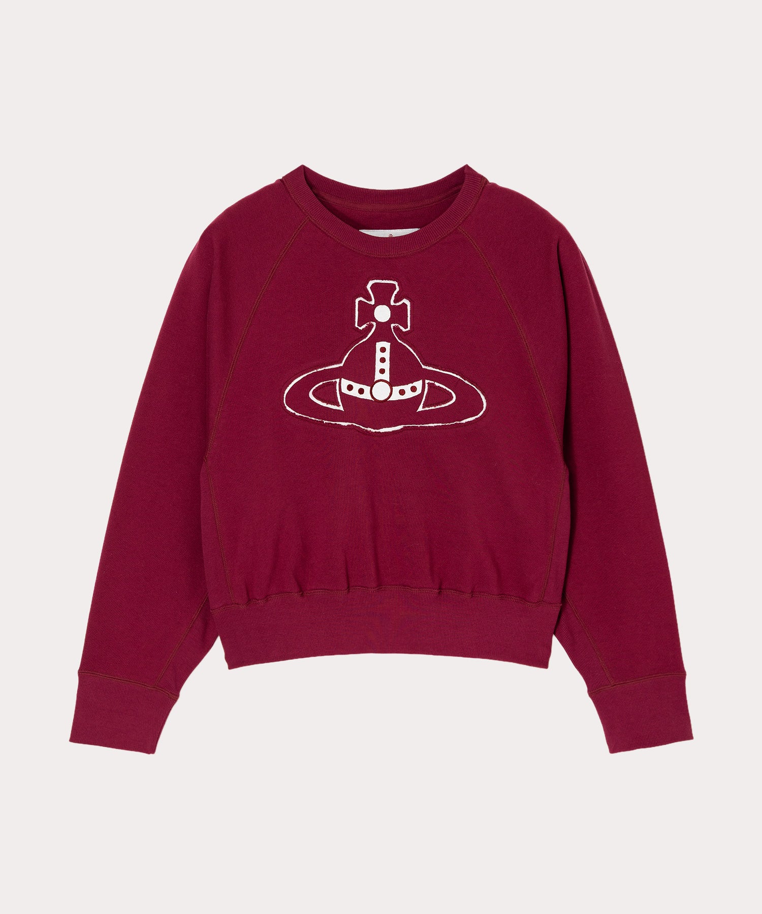 TRICK ORB SWEAT SHIRT バットウィングトップ(レッド)（レディース