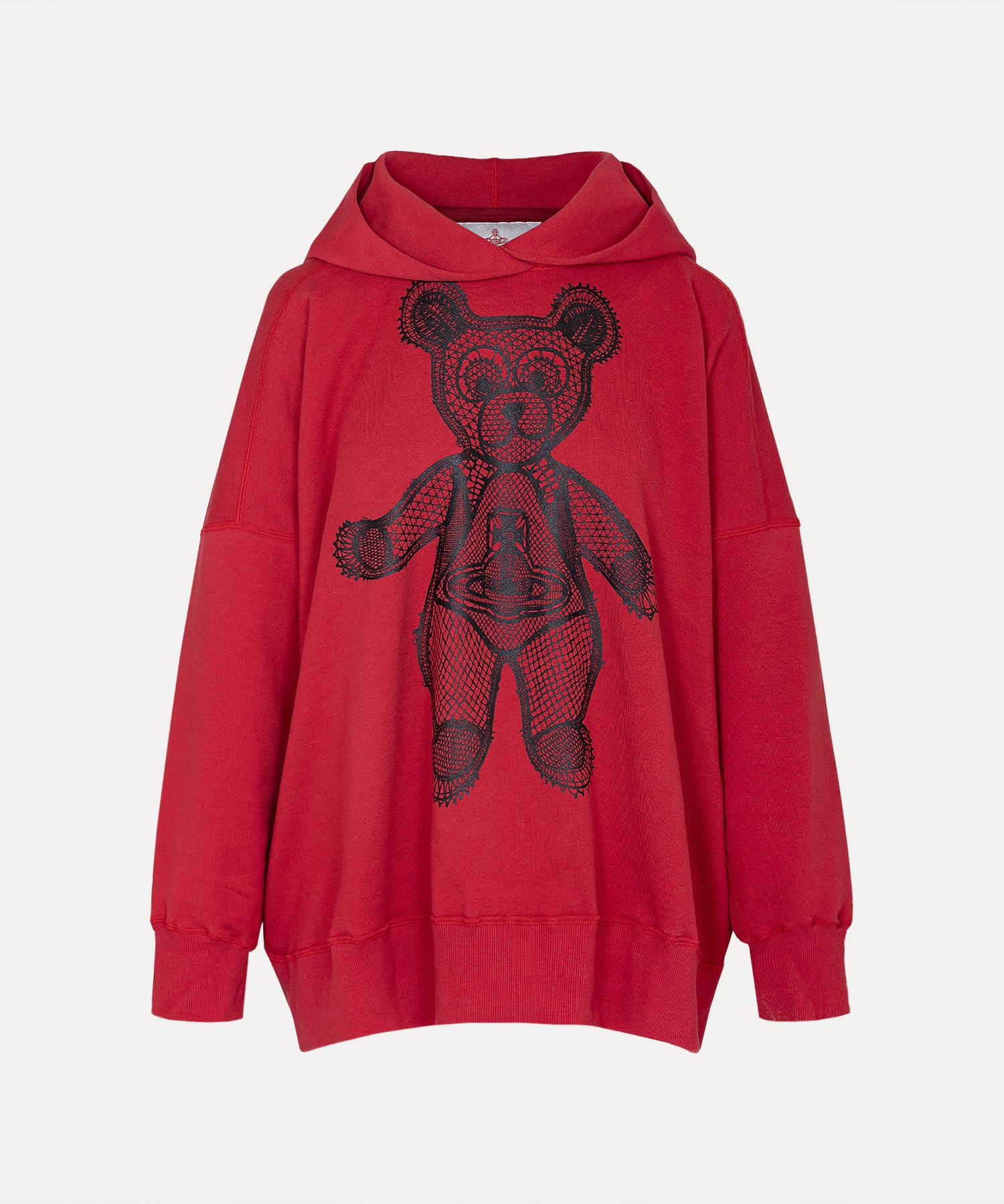 LACE TEDDYチュニックフーディー(レッド)（レディース）（1612361002