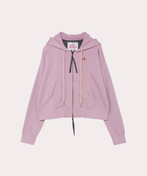 裏毛ジップ フーディー(ピンク)（レディース）（1612452005）｜ウェア