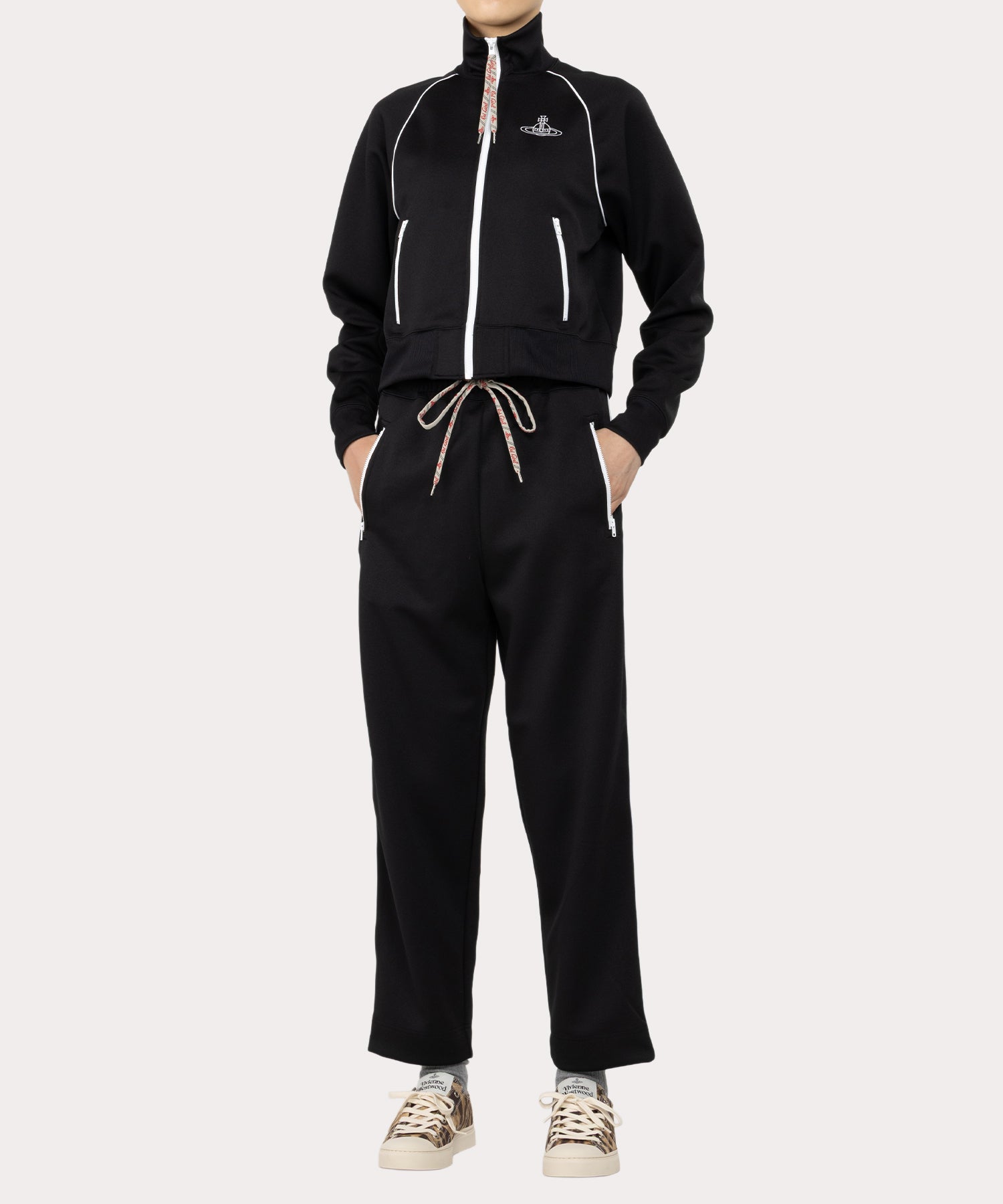 525 vivienne westwood man トラックジャケット　オーブ ヴィヴィアンウエスト ウッド サイドライン リブ トラック