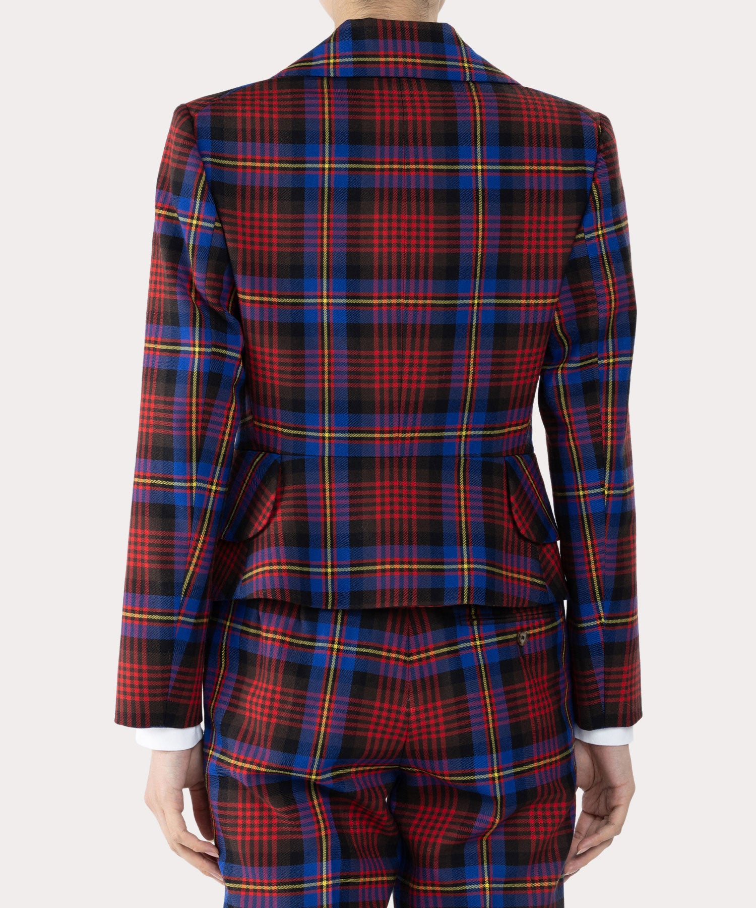 TARTAN CHECK ラブジャケット(ブルー)（レディース