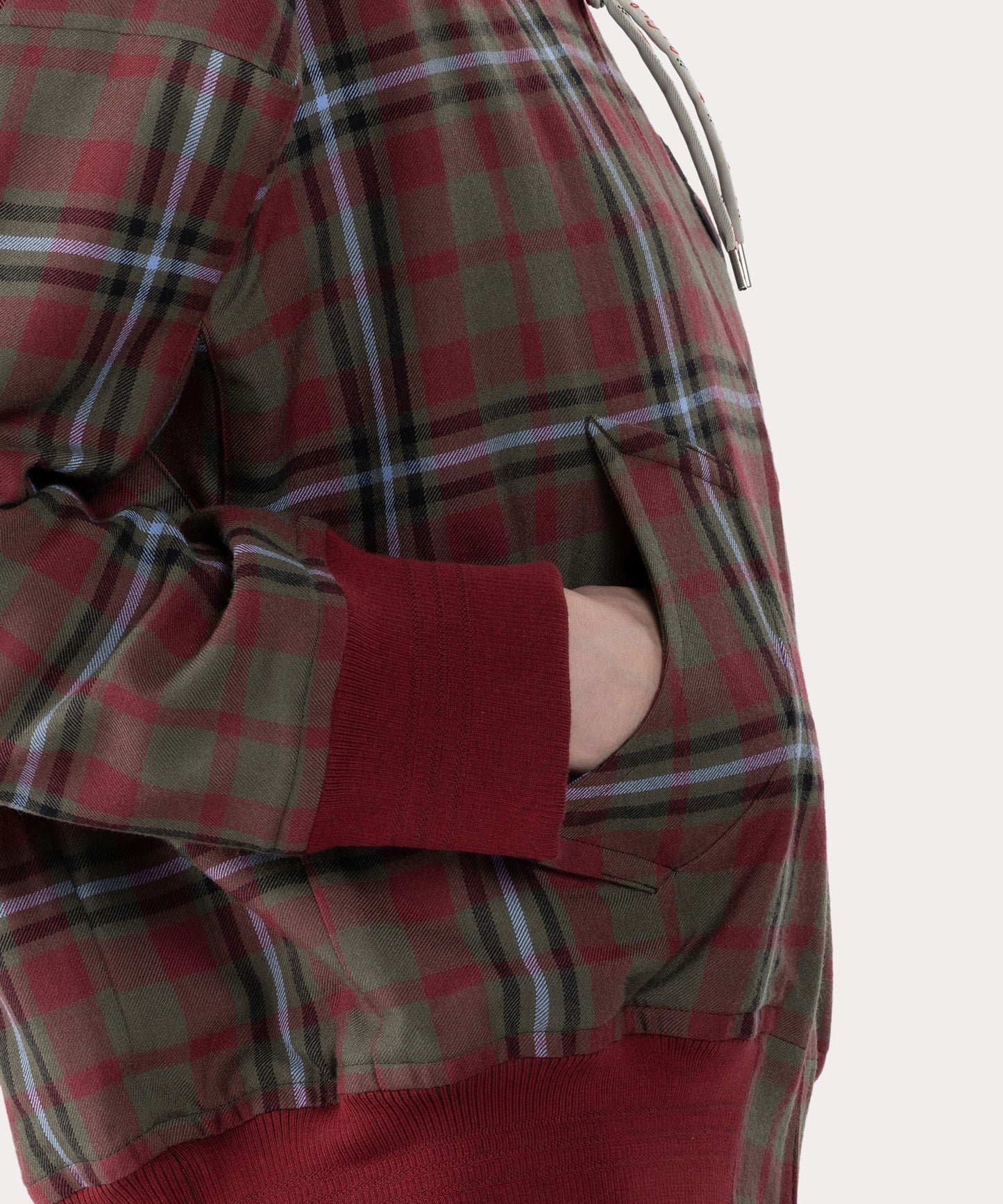 TARTAN CHECK ピローコンパクトブルゾン