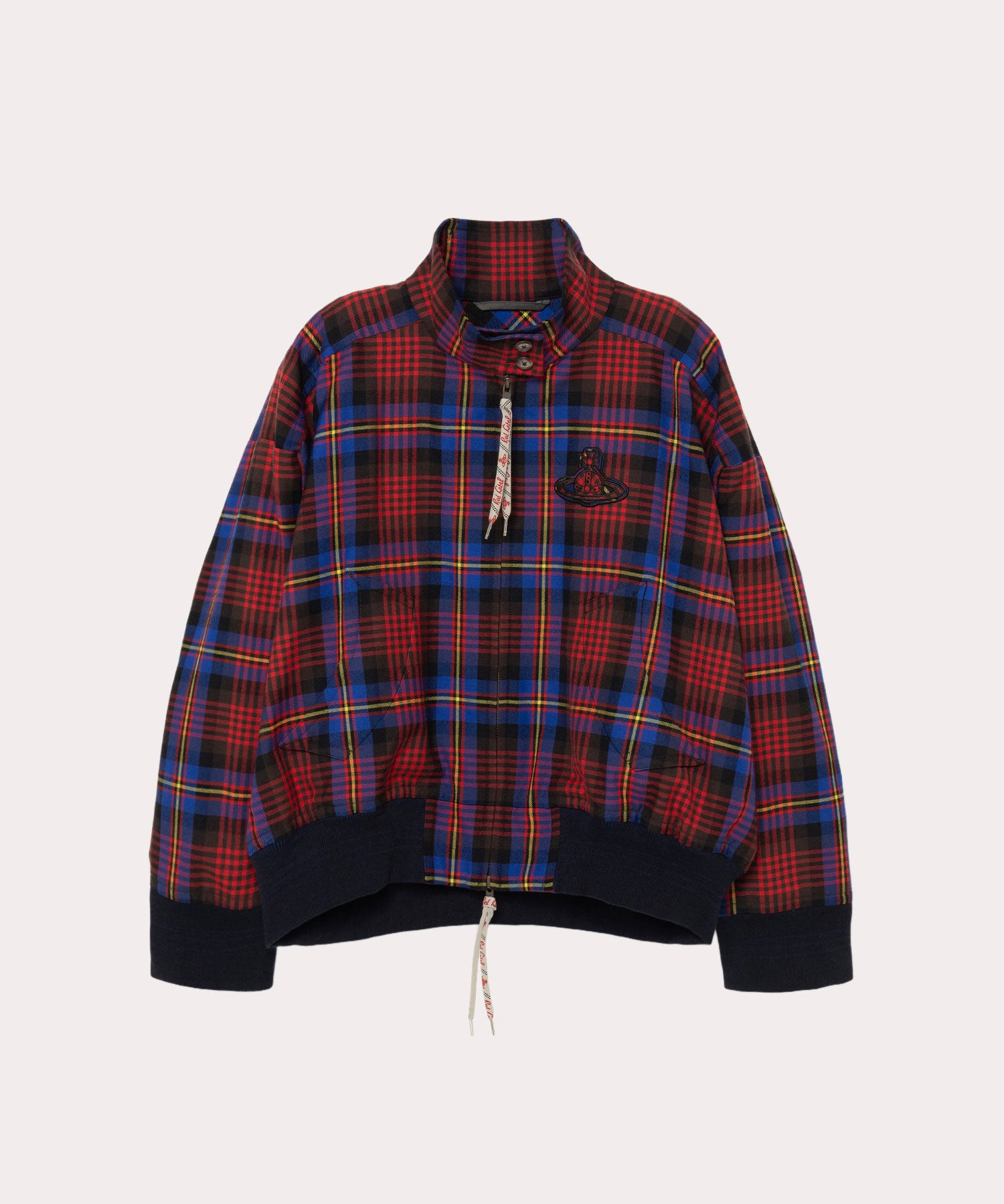 TARTAN CHECK ピローコンパクトブルゾン