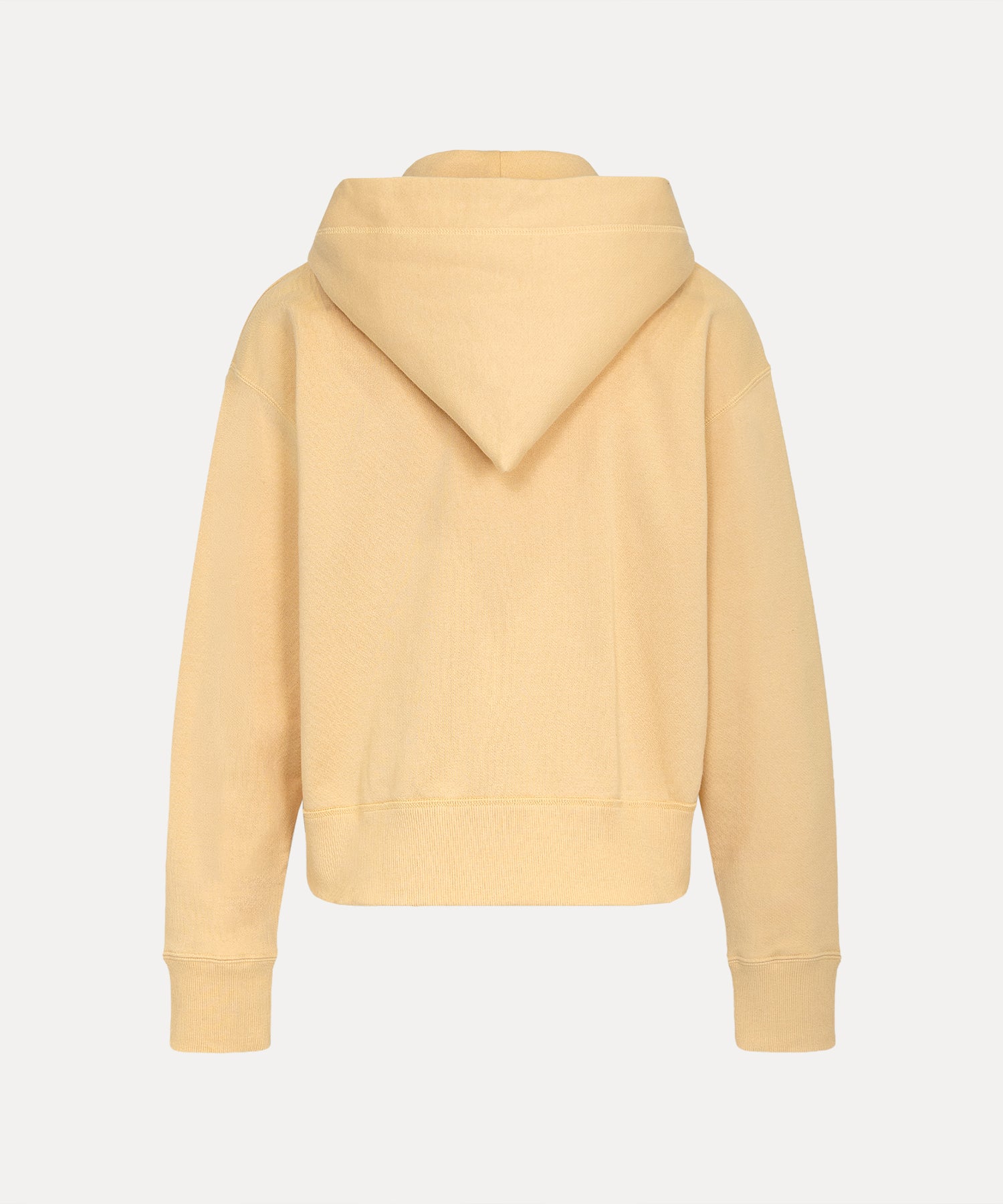 コットン裏毛 ジップフーディー(イエロー)（レディース）（1612461001