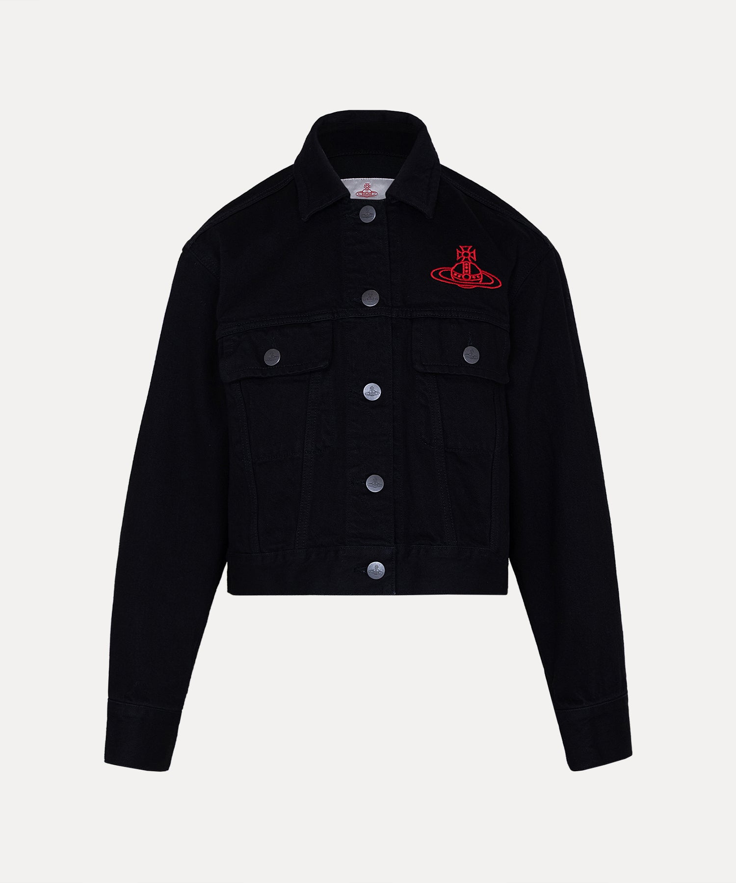 デニムジャケット(ブラック)（レディース）（1612461007）｜ウェア