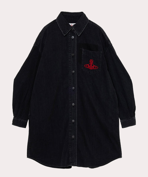 ヴィヴィアンウエストウッド GRASS STAIN ラガーシャツ