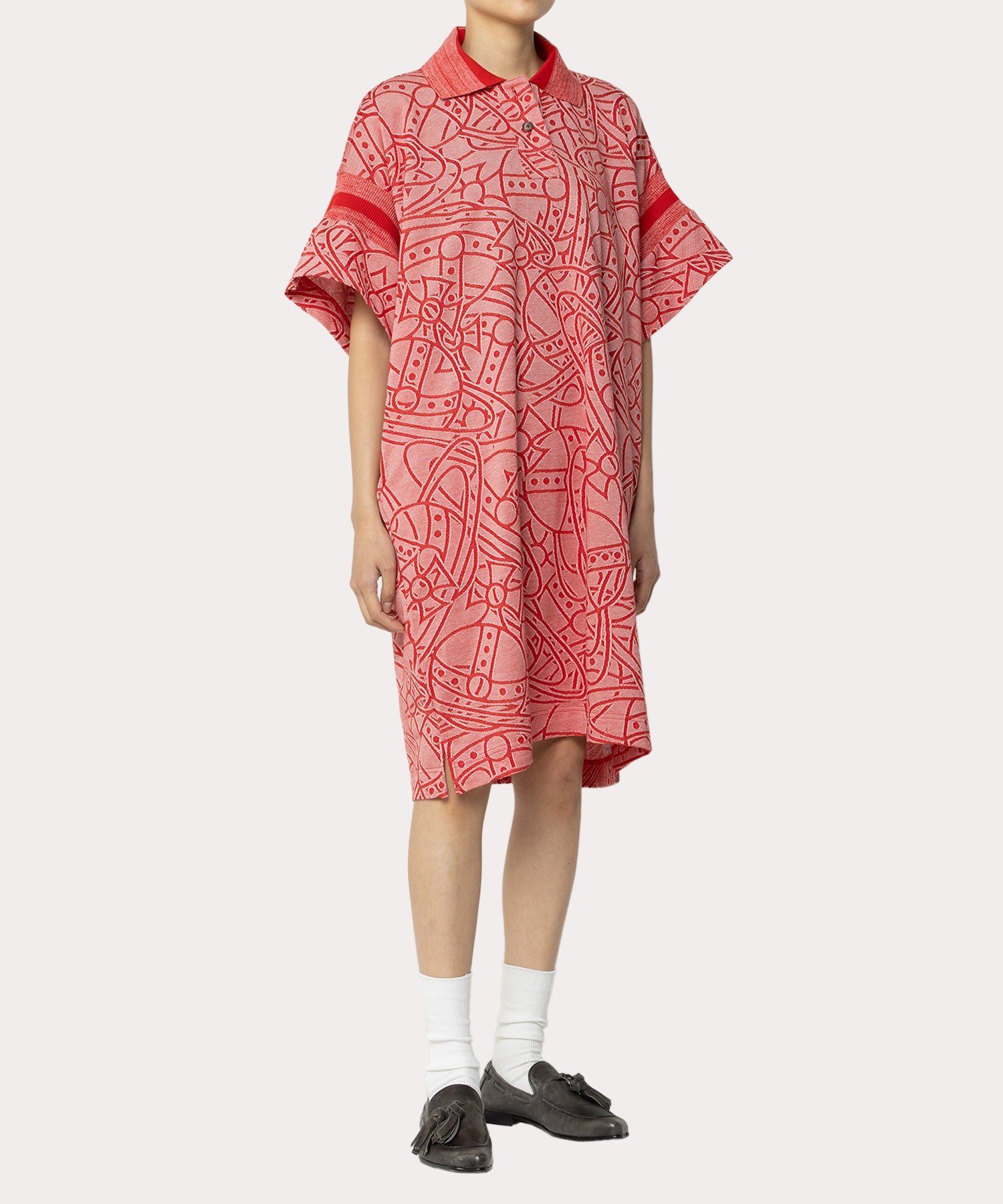 Vivienne Westwood RED LABEL スウェットポロワンピース
