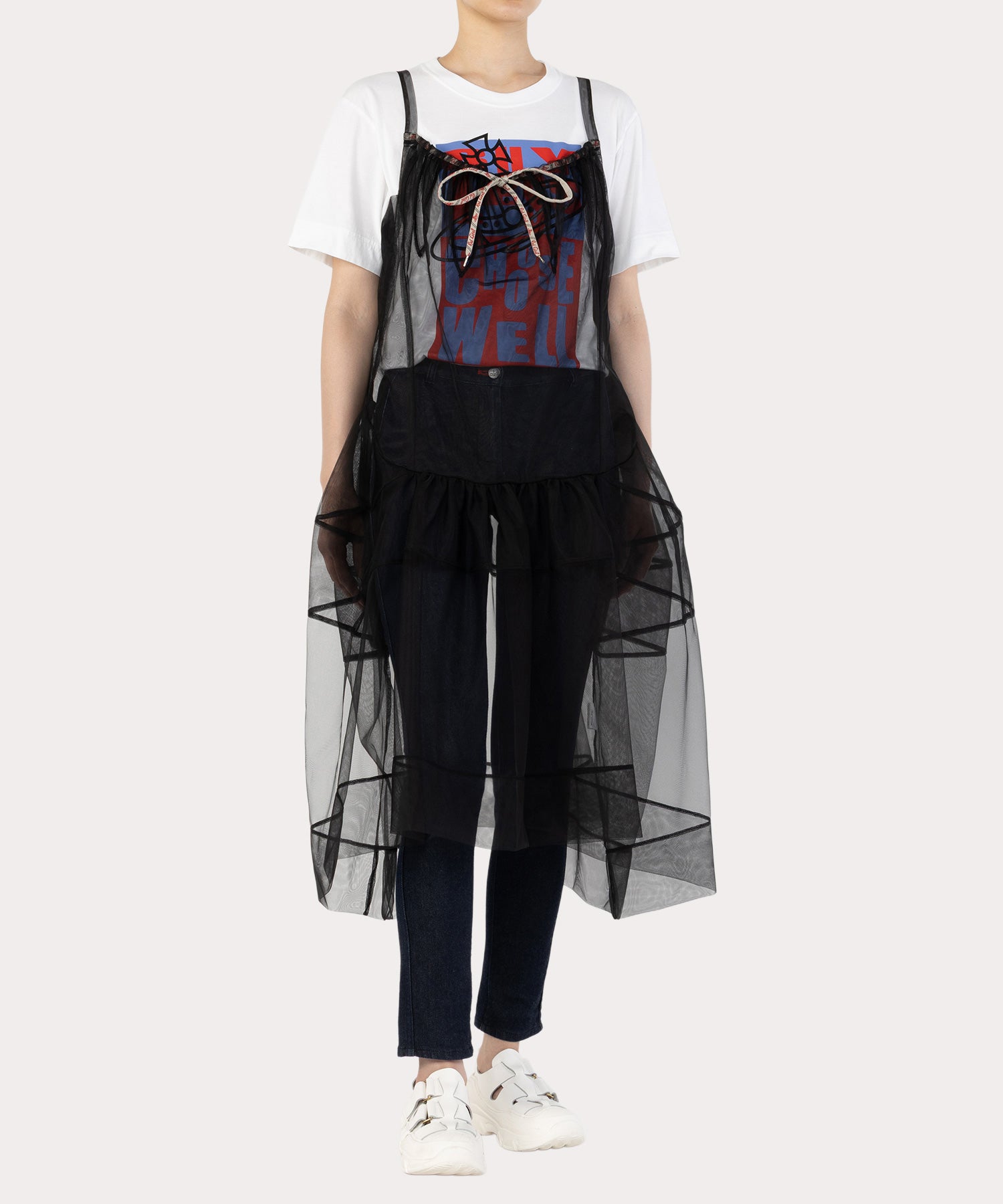 ﾘｻｲｸﾙﾎﾟﾘｴｽﾃﾙﾁｭｰﾙﾜﾝﾋﾟｰｽ（ワンピース）｜Vivienne Westwood
